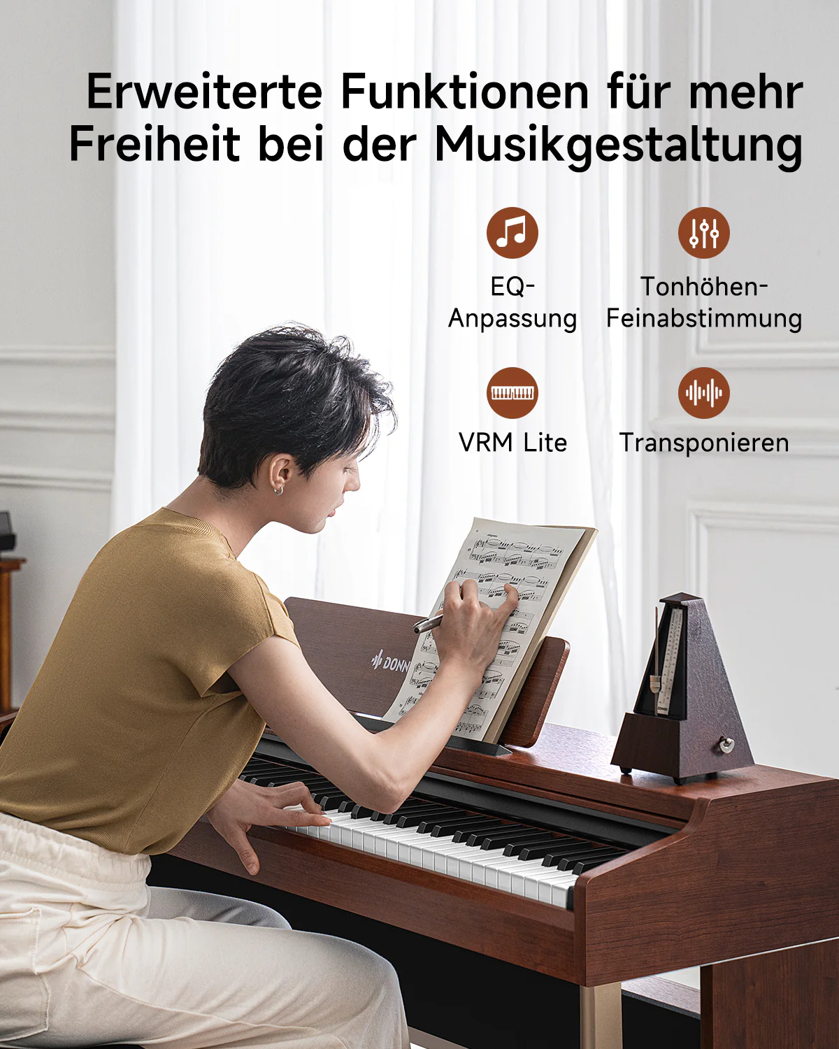 Donner DDP-200 PRO Digital Piano mit Touchscreen - Image 30