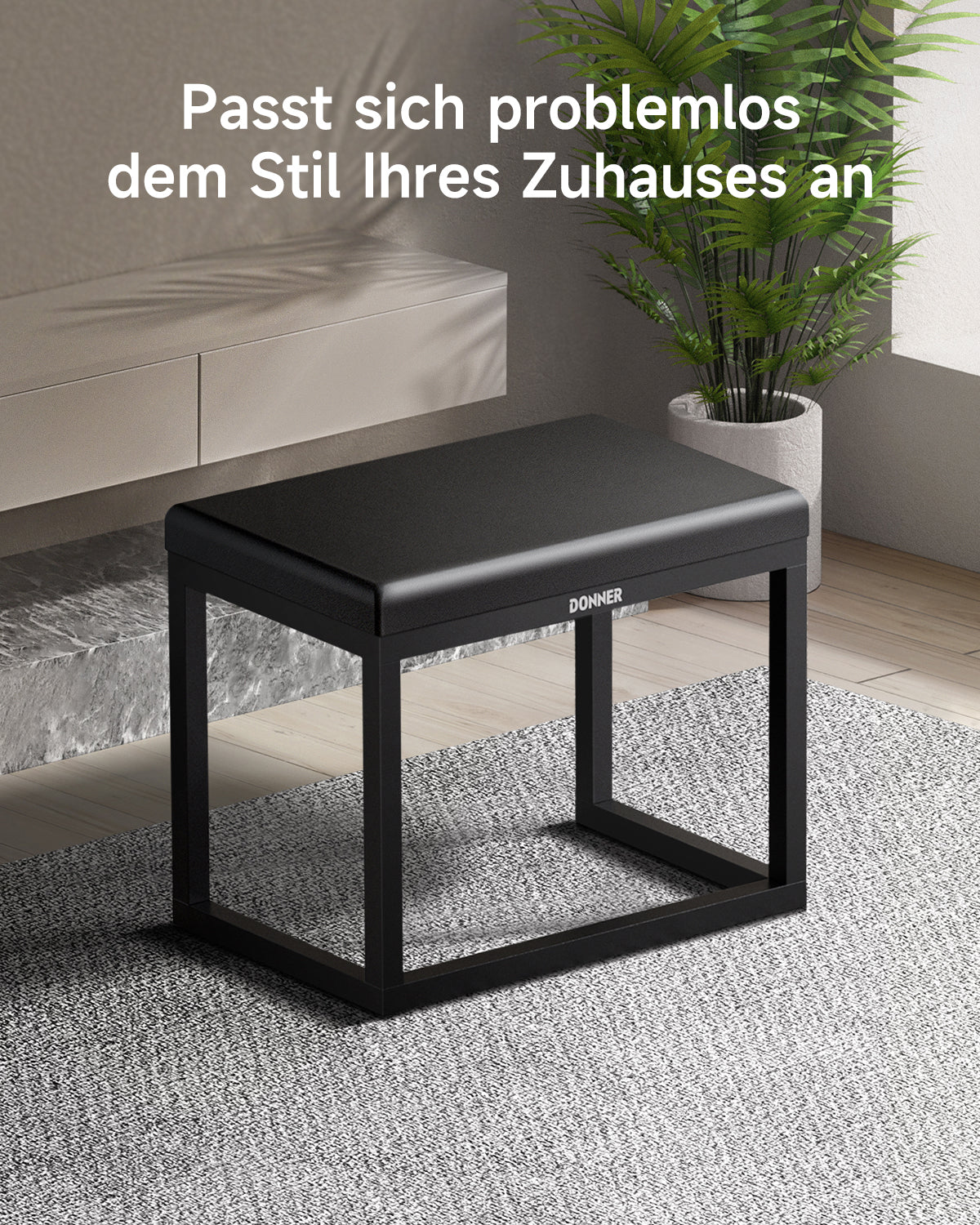 Donner DKB-200 Minimalistische Klavierbank - Image 4