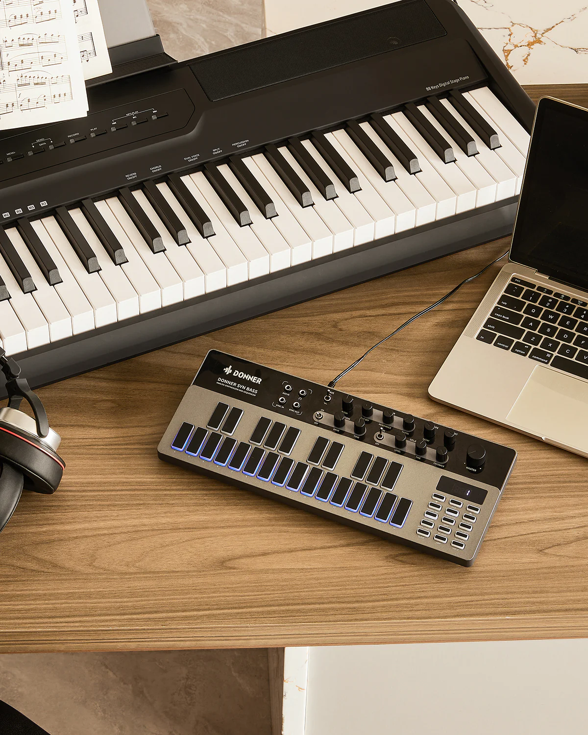 Donner Essential B1 Analoger Bass-Synthesizer - Image 12
