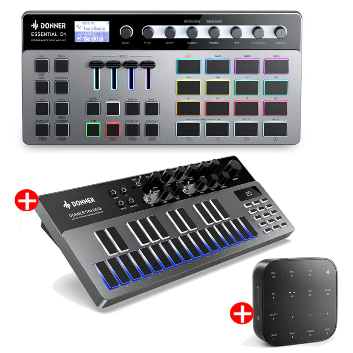Donner Essential B1 Analoger Bass-Synthesizer - Image 3