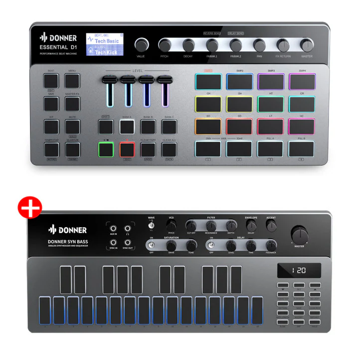 Donner Essential B1 Analoger Bass-Synthesizer - Image 4