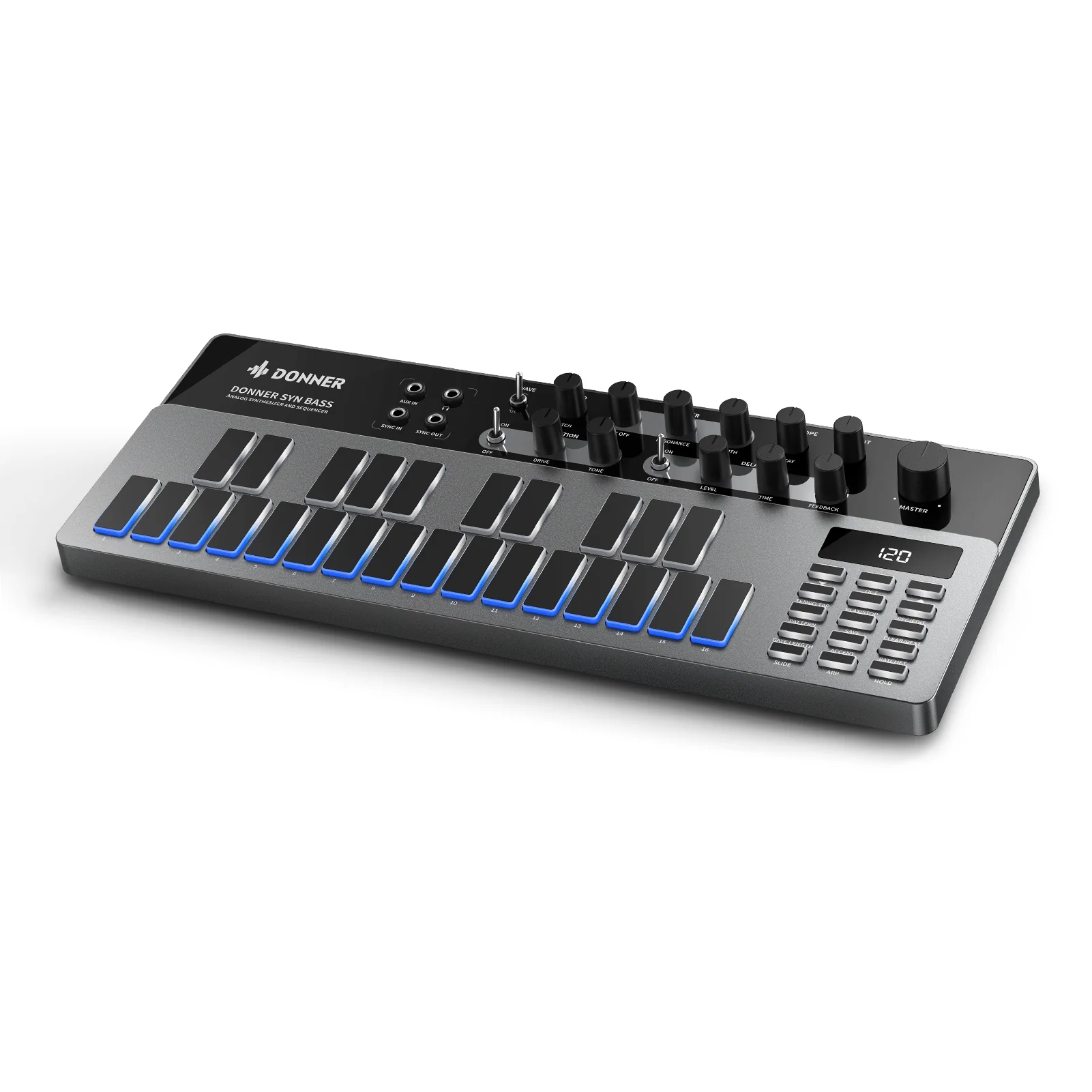 Donner Essential B1 Analoger Bass-Synthesizer - Image 5
