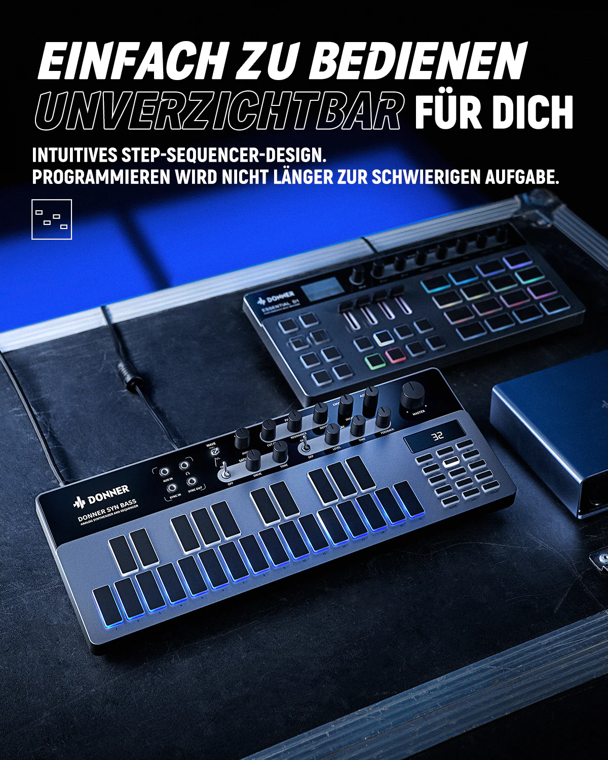 Donner Essential B1 Analoger Bass-Synthesizer - Image 7