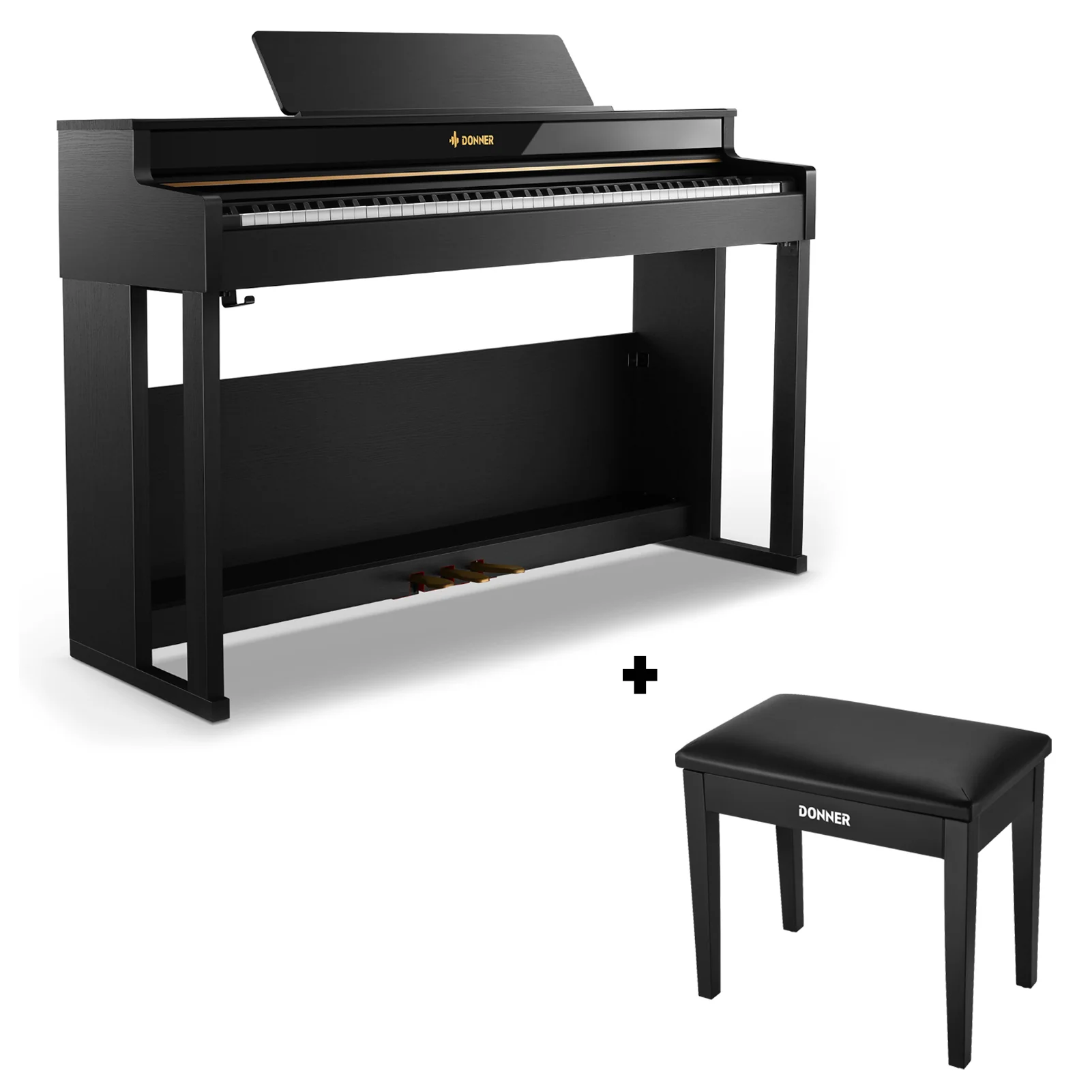 Donner DDP-400 Premium Upright Digital Piano - Image 2