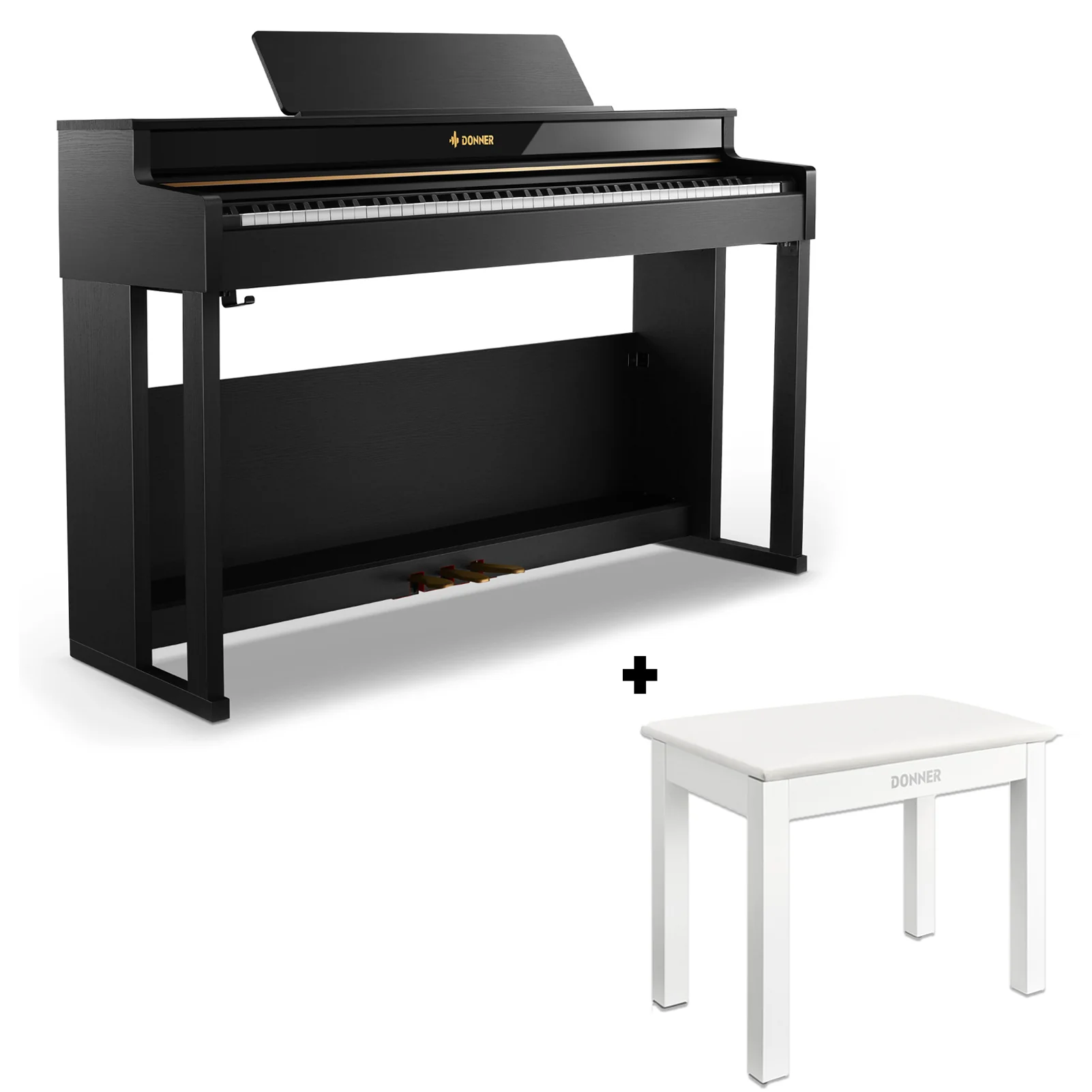 Donner DDP-400 Premium Upright Digital Piano - Image 3