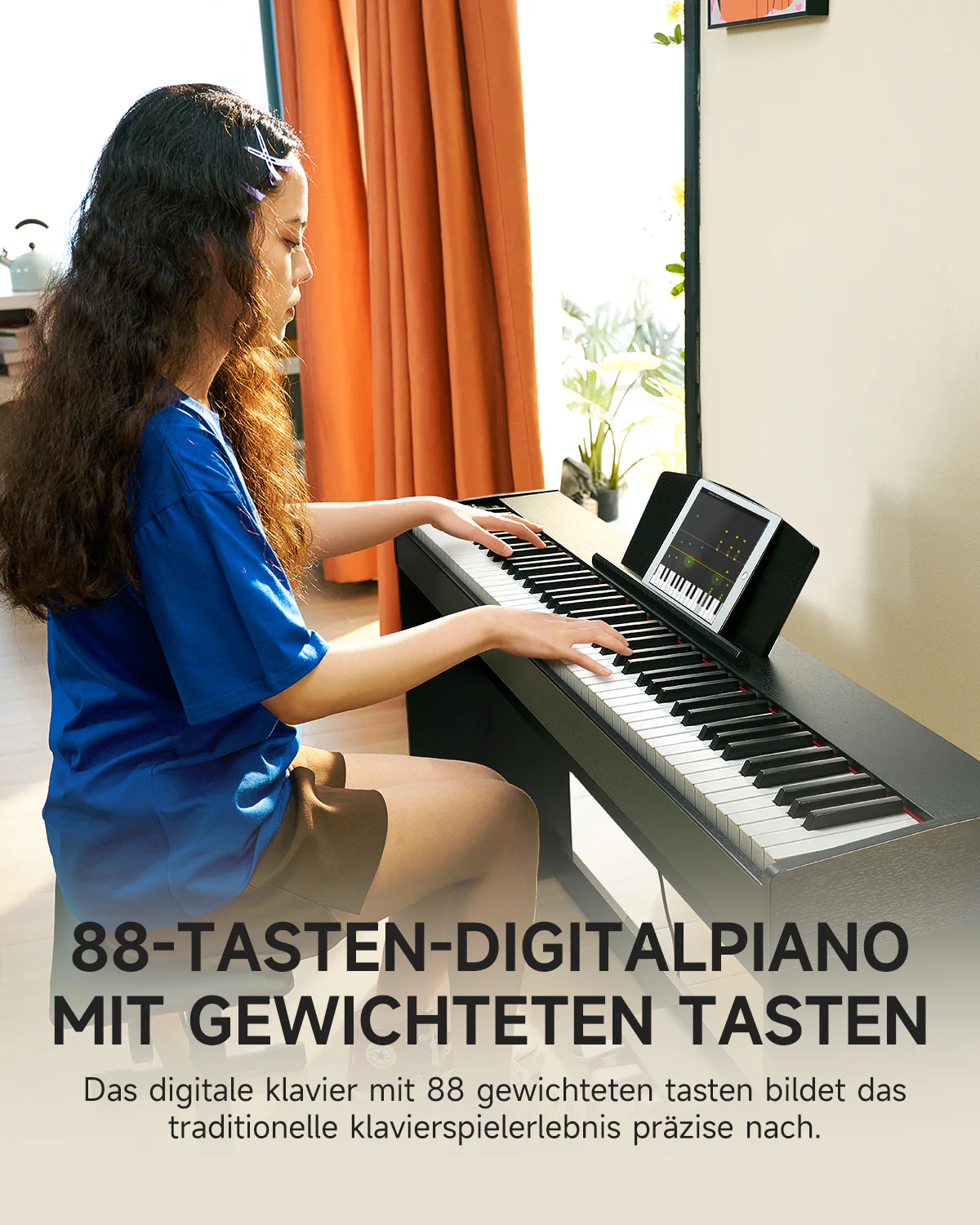 Donner DDP-50 88 Tasten Gewichtetes Digitalpiano - Image 14