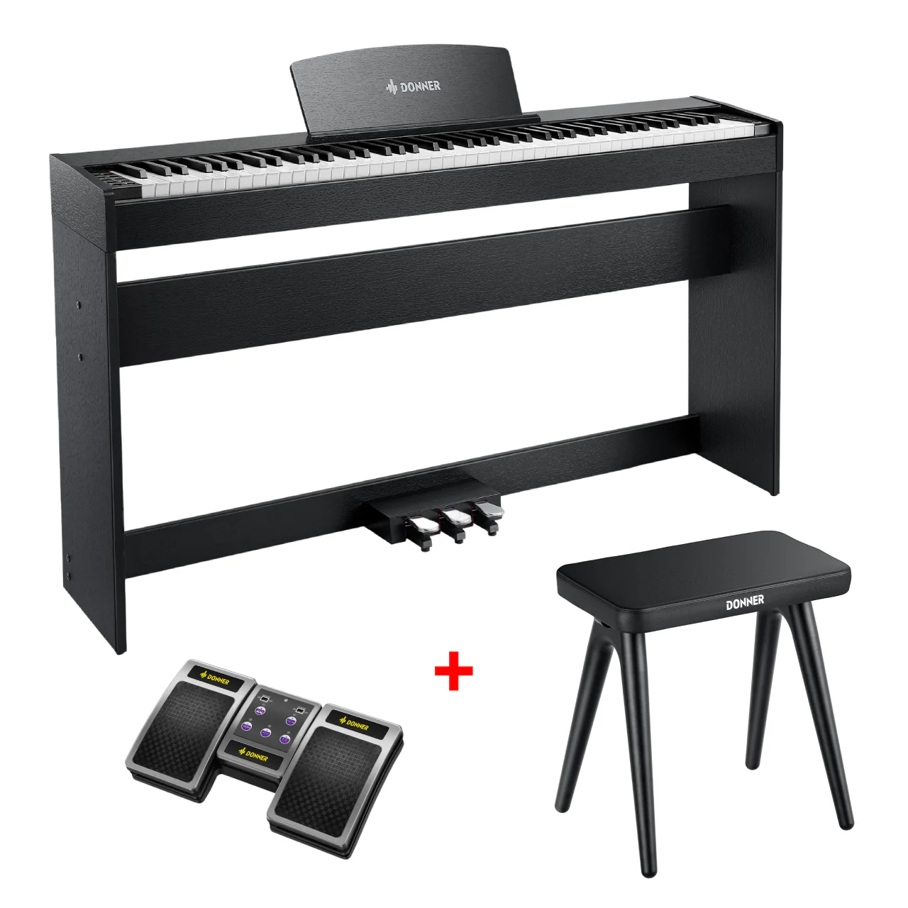 Donner DDP-50 88 Tasten Gewichtetes Digitalpiano - Image 7