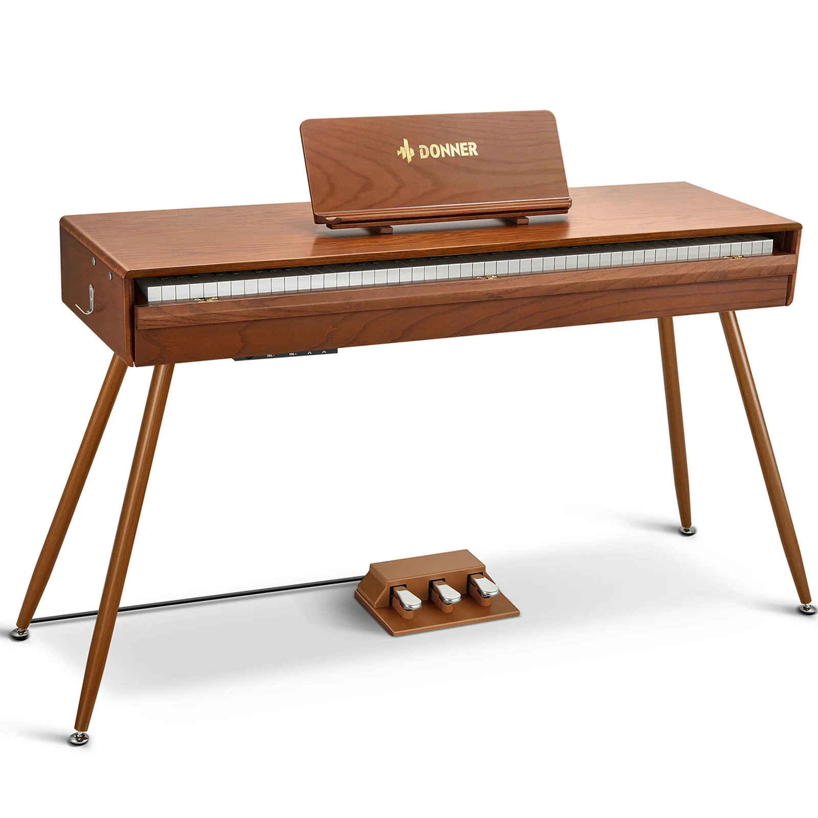 【Klavier + Bank gratis】Donner DDP-80 Pro Retro-Ästhetisches Digital Piano
