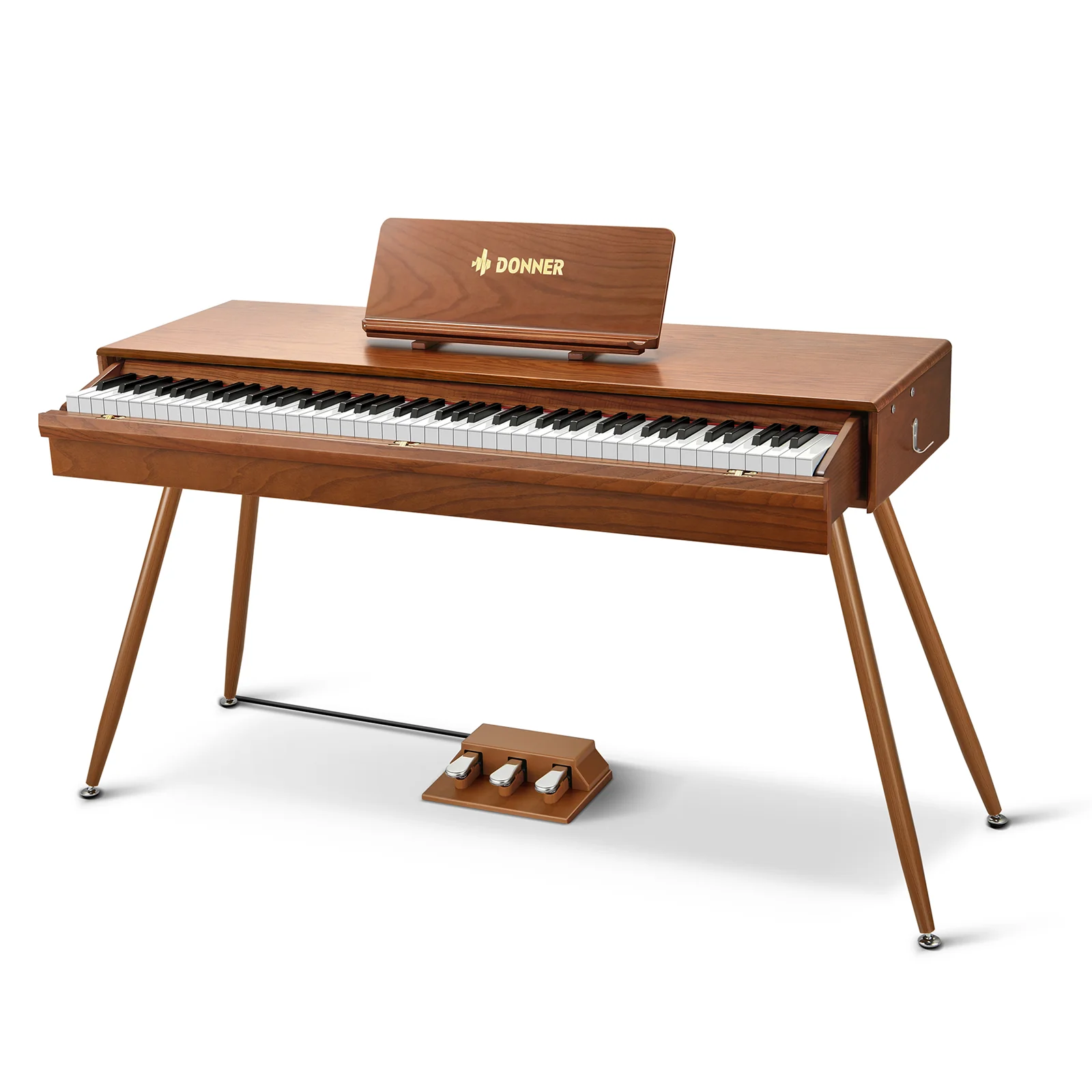 【Klavier + Bank gratis】Donner DDP-80 Pro Retro-Ästhetisches Digital Piano - Image 16