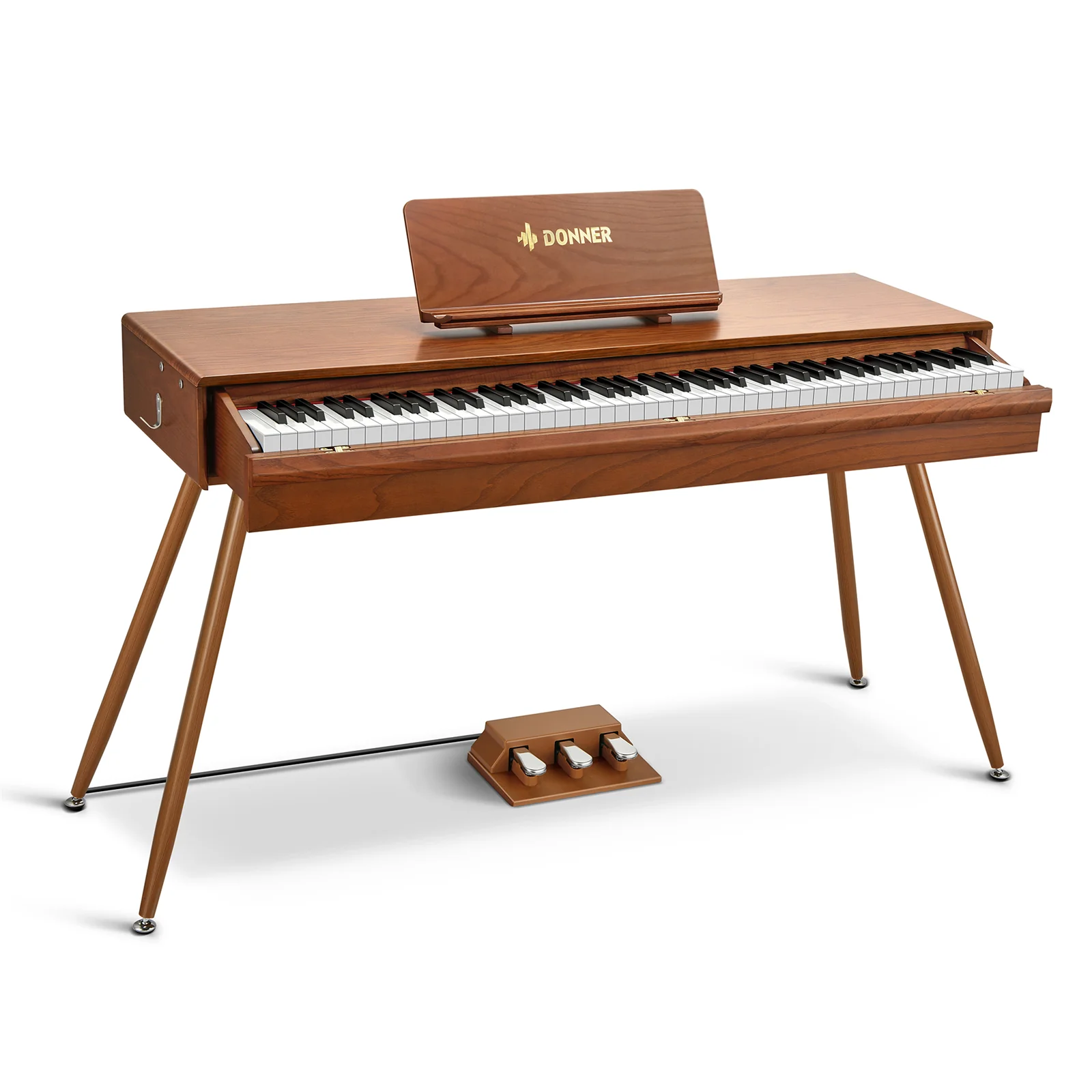 【Klavier + Bank gratis】Donner DDP-80 Pro Retro-Ästhetisches Digital Piano - Image 17