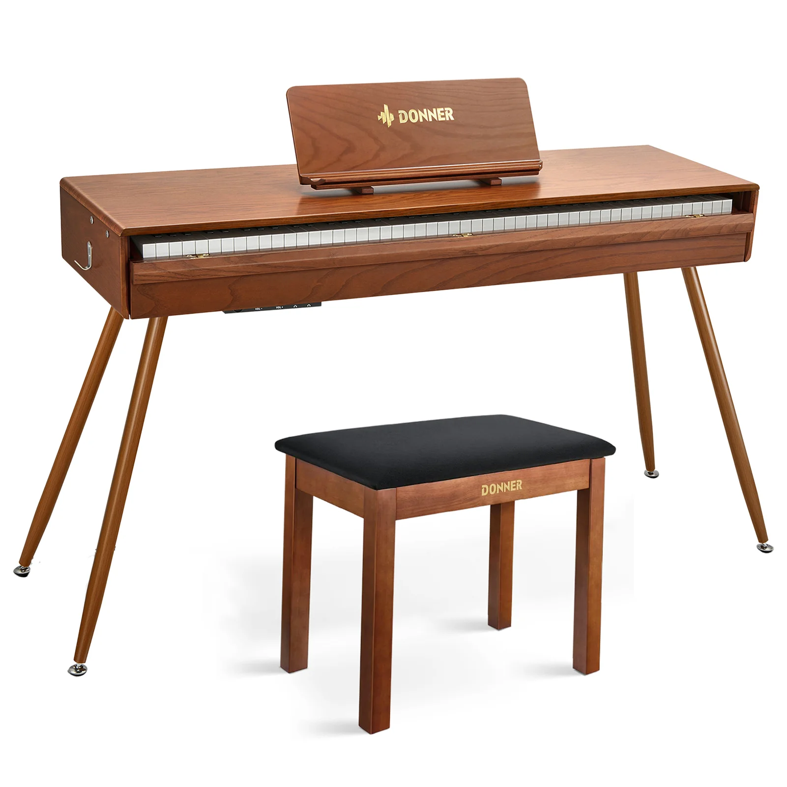 【Klavier + Bank gratis】Donner DDP-80 Pro Retro-Ästhetisches Digital Piano - Image 3