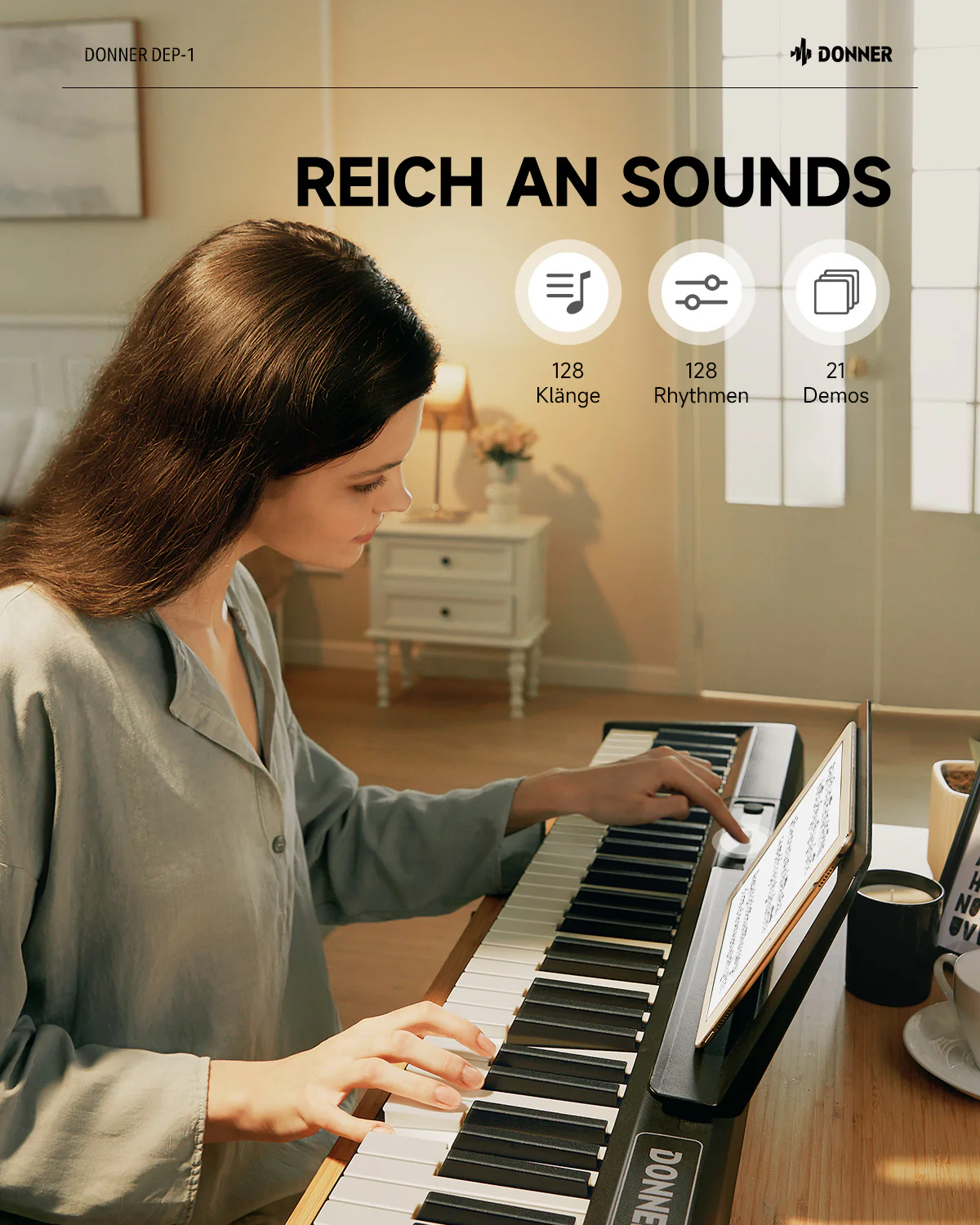 Donner DEP-1 Digital Piano für anfänger - Image 9