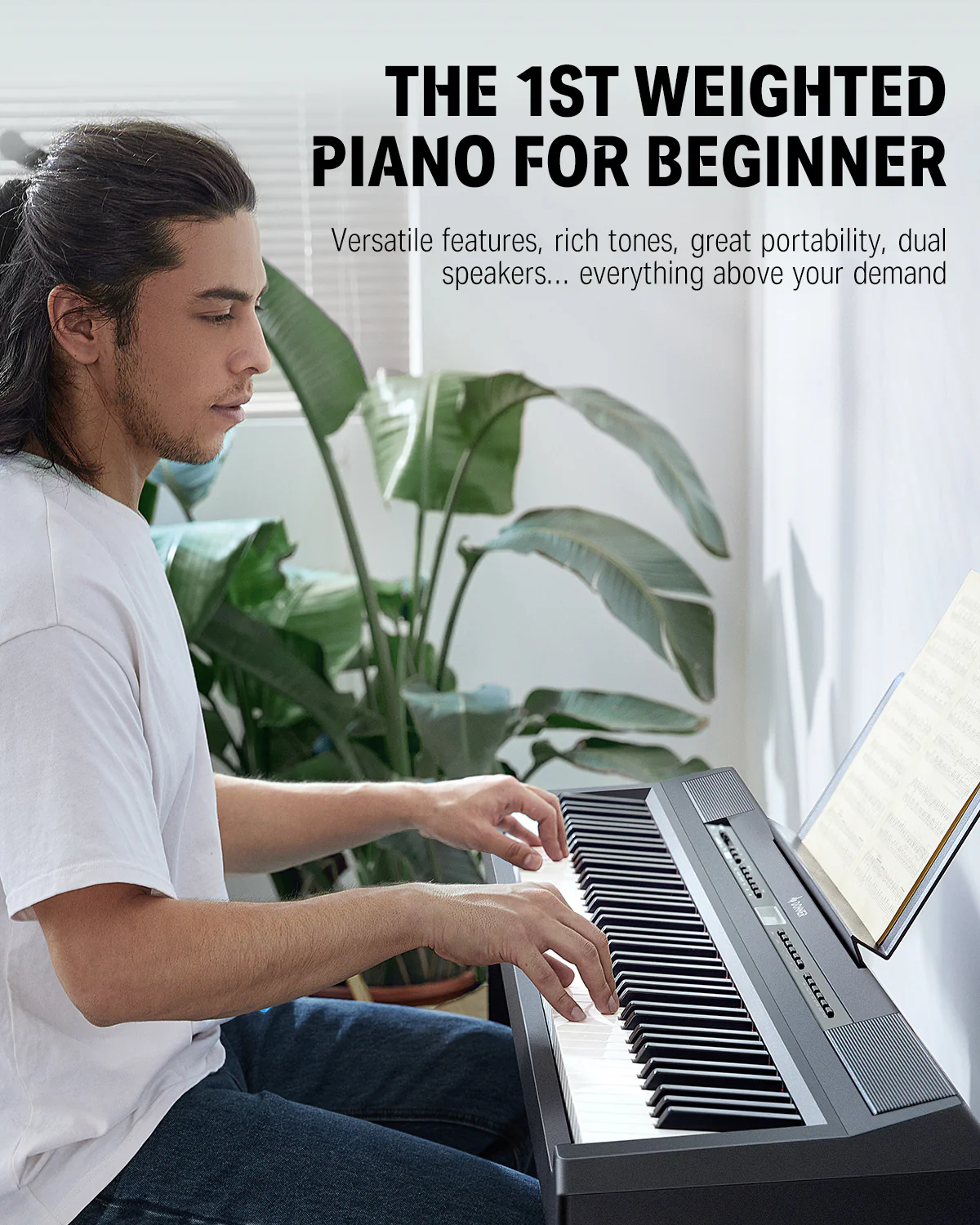 Donner DEP-20 Digital Piano mit Hammermechanik - Image 10