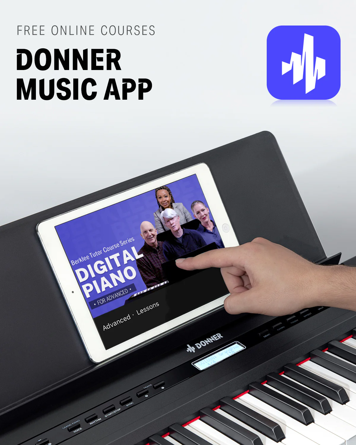 Donner DEP-20 Digital Piano mit Hammermechanik - Image 12
