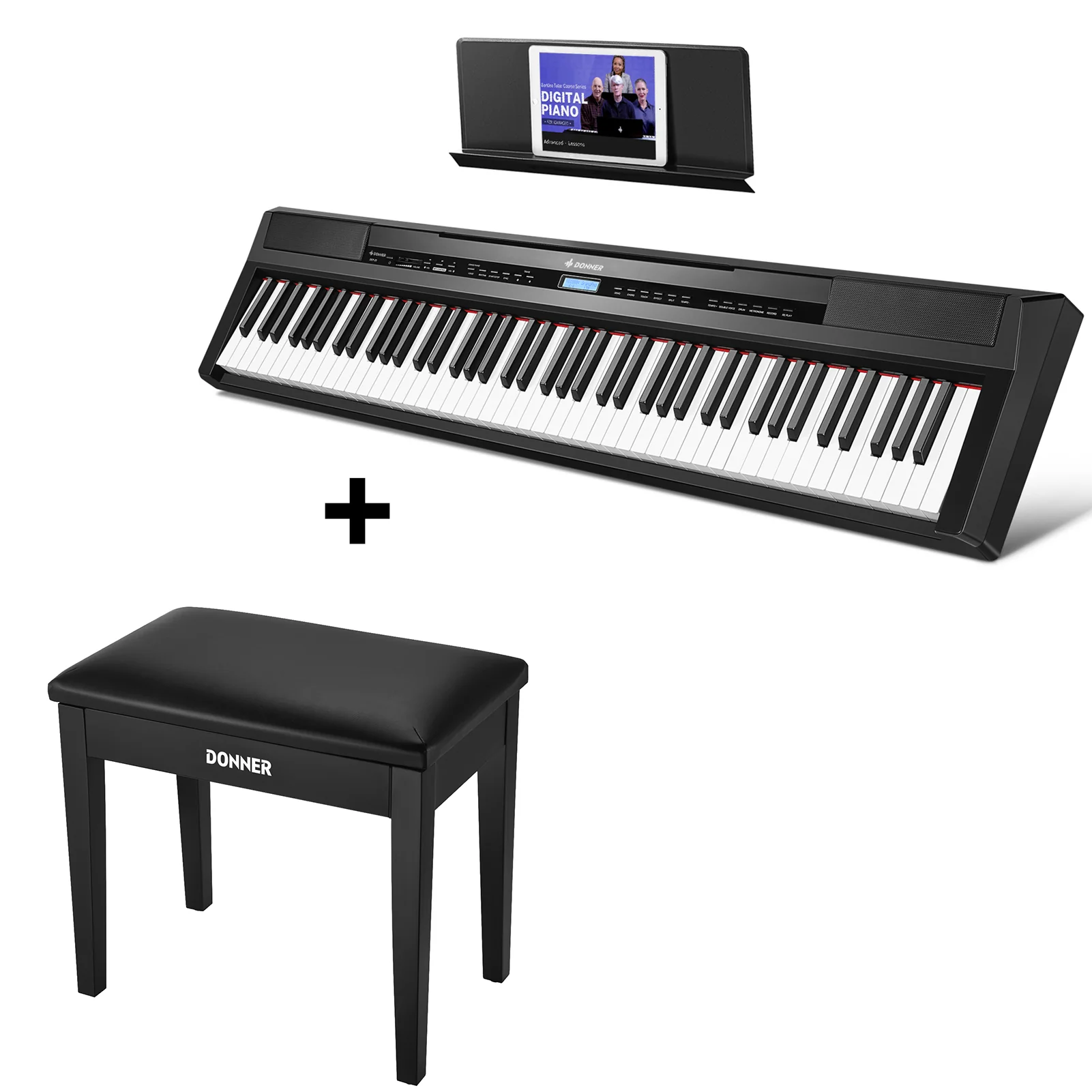 Donner DEP-20 Digital Piano mit Hammermechanik - Image 3