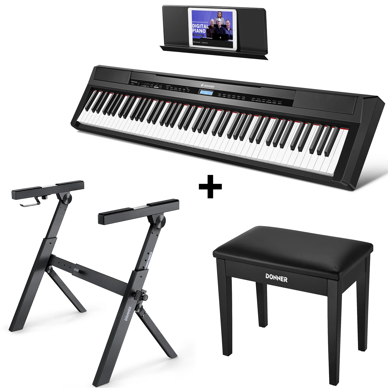 Donner DEP-20 Digital Piano mit Hammermechanik - Image 4