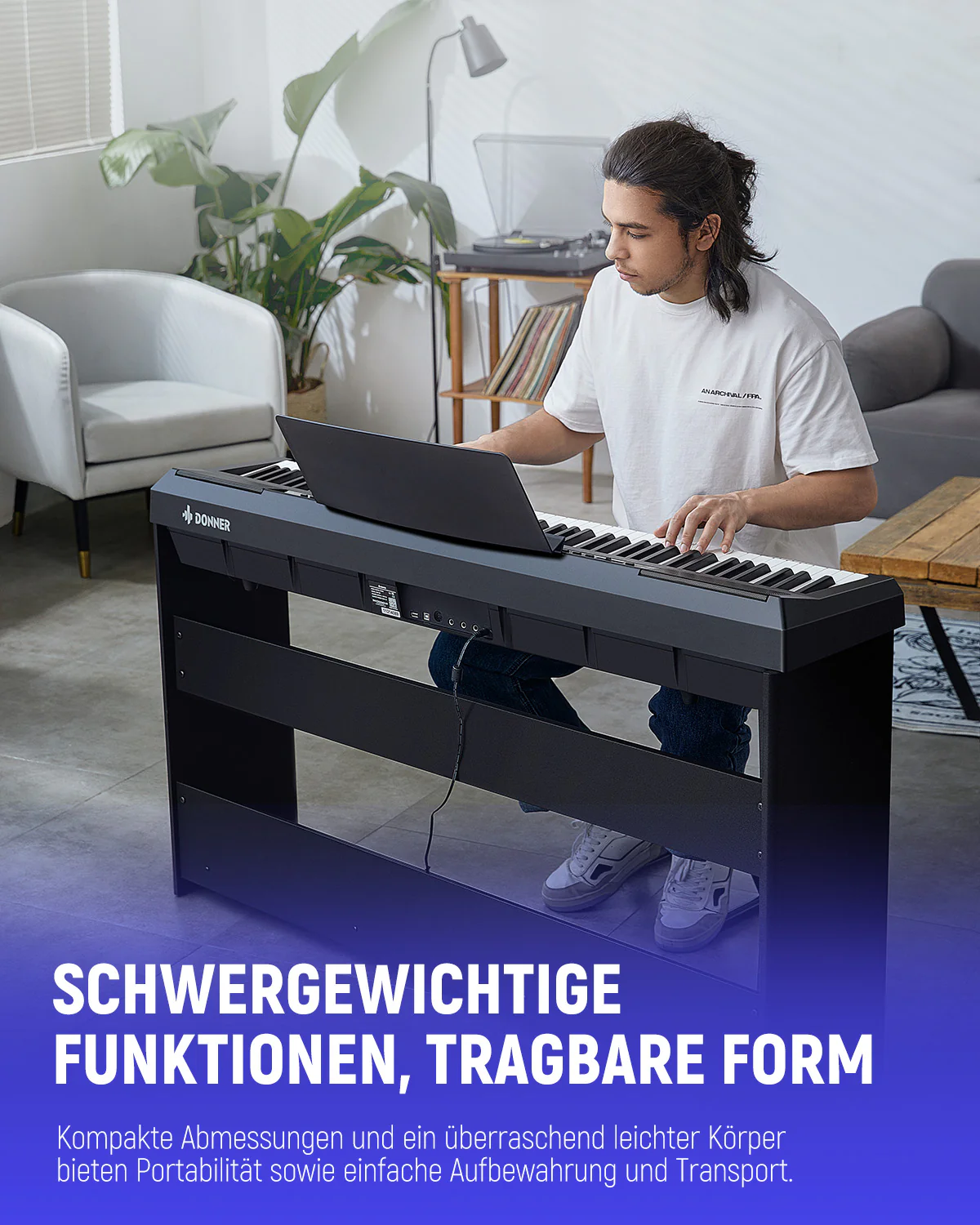 Donner DEP-20 Digital Piano mit Hammermechanik - Image 11