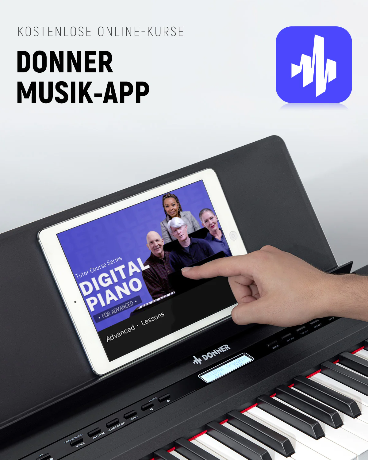 Donner DEP-20 Digital Piano mit Hammermechanik - Image 13