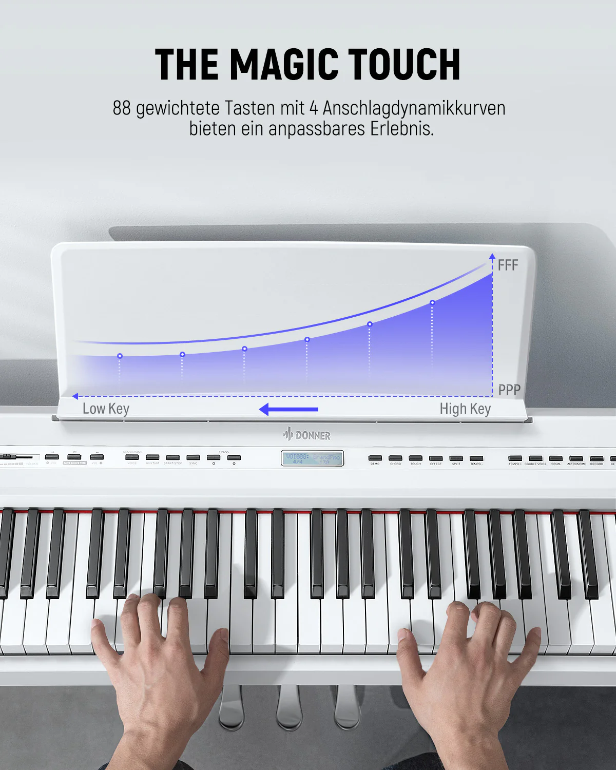 Donner DEP-20 Digital Piano mit Hammermechanik - Image 25