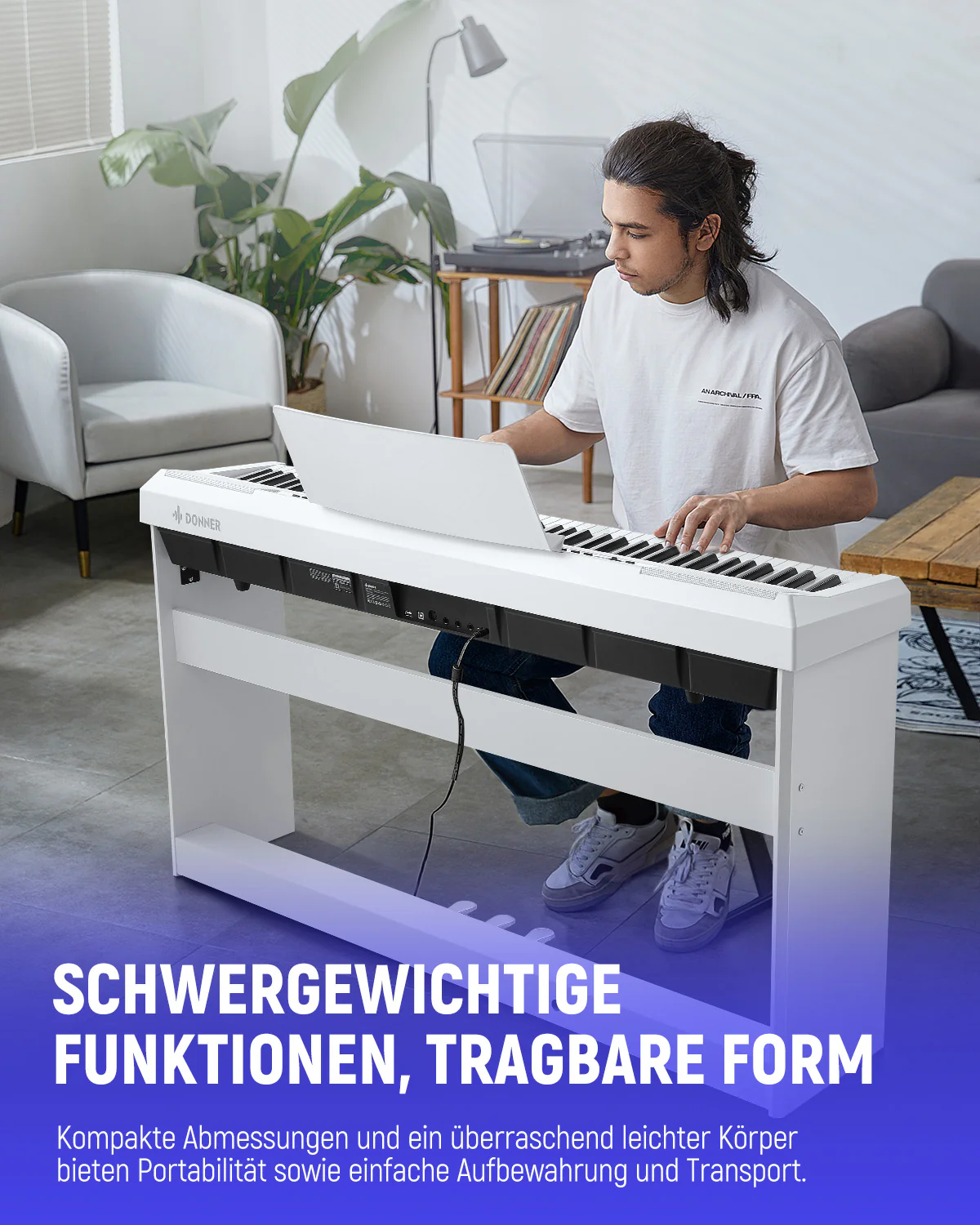 Donner DEP-20 Digital Piano mit Hammermechanik - Image 29