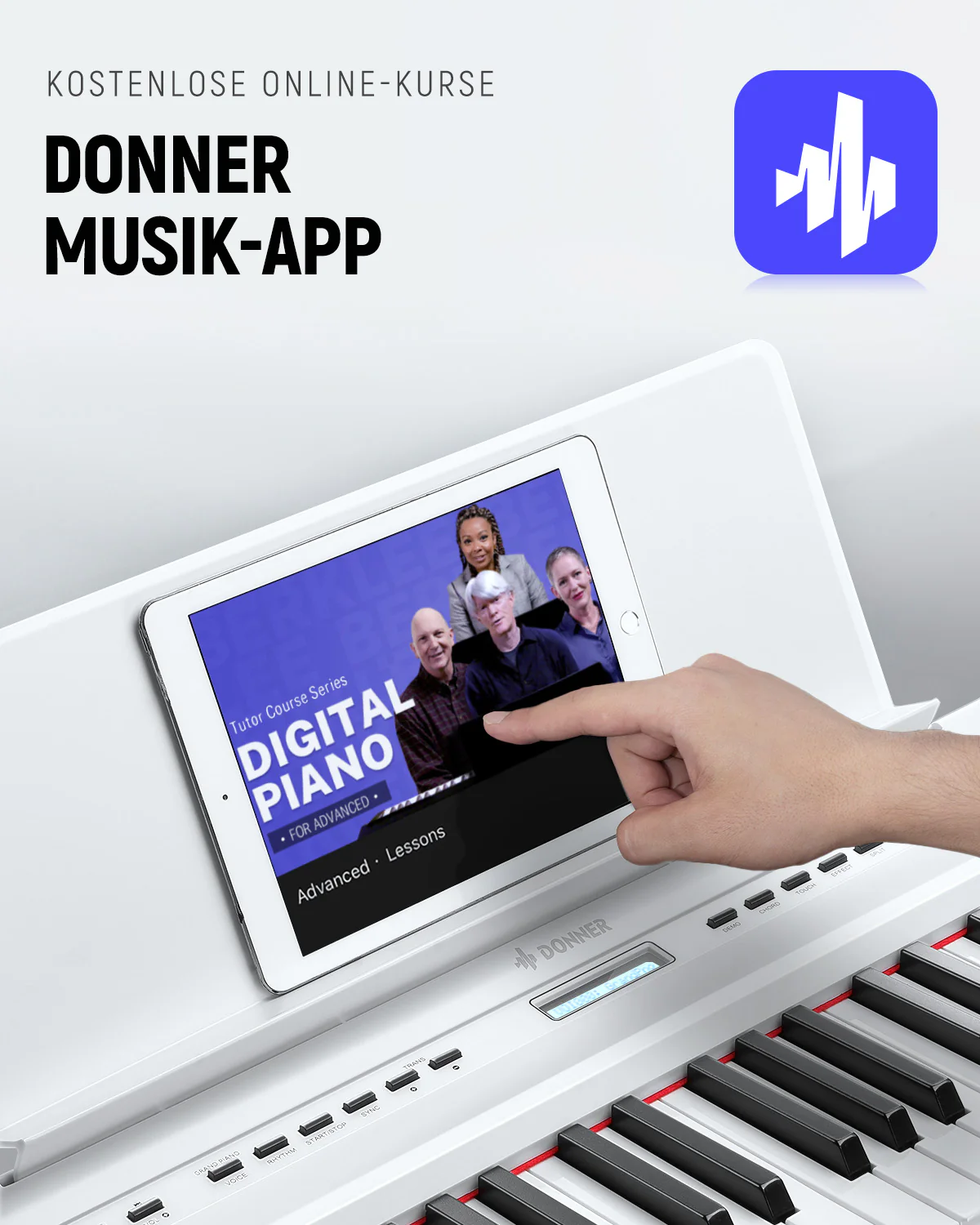 Donner DEP-20 Digital Piano mit Hammermechanik - Image 30