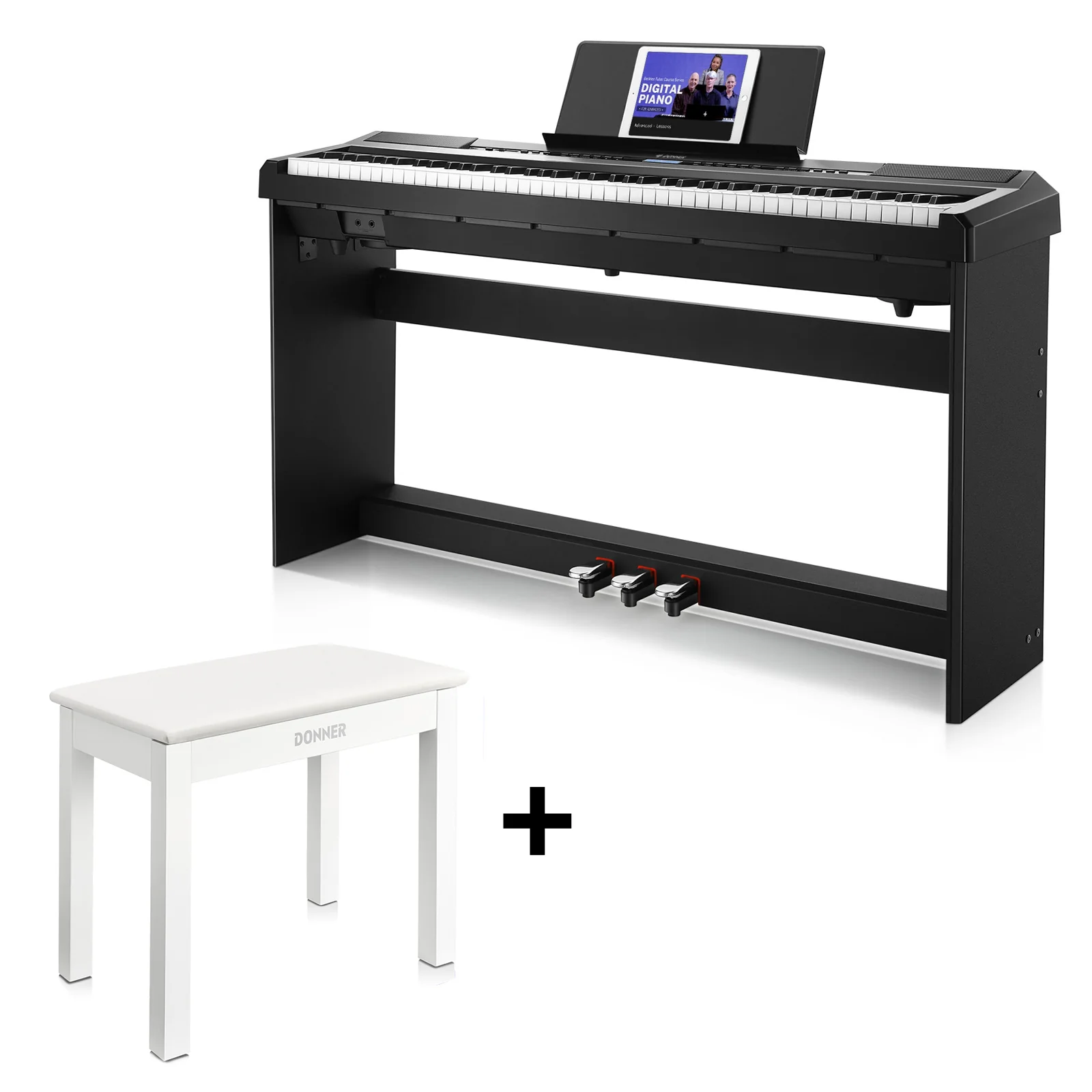 Donner DEP-20 Digital Piano mit Hammermechanik - Image 4
