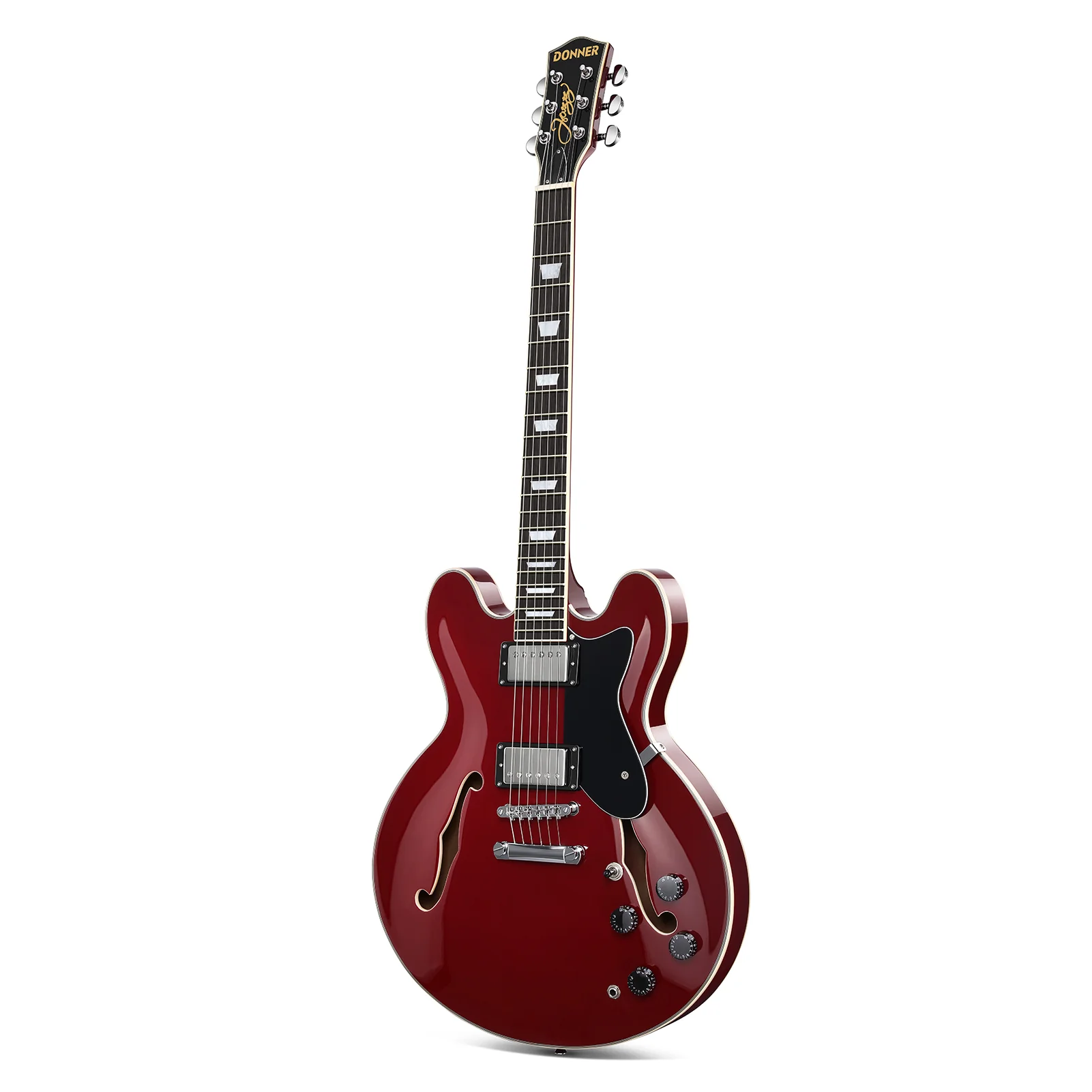 Donner DJP-1000 Jazz E-Gitarre - Image 14
