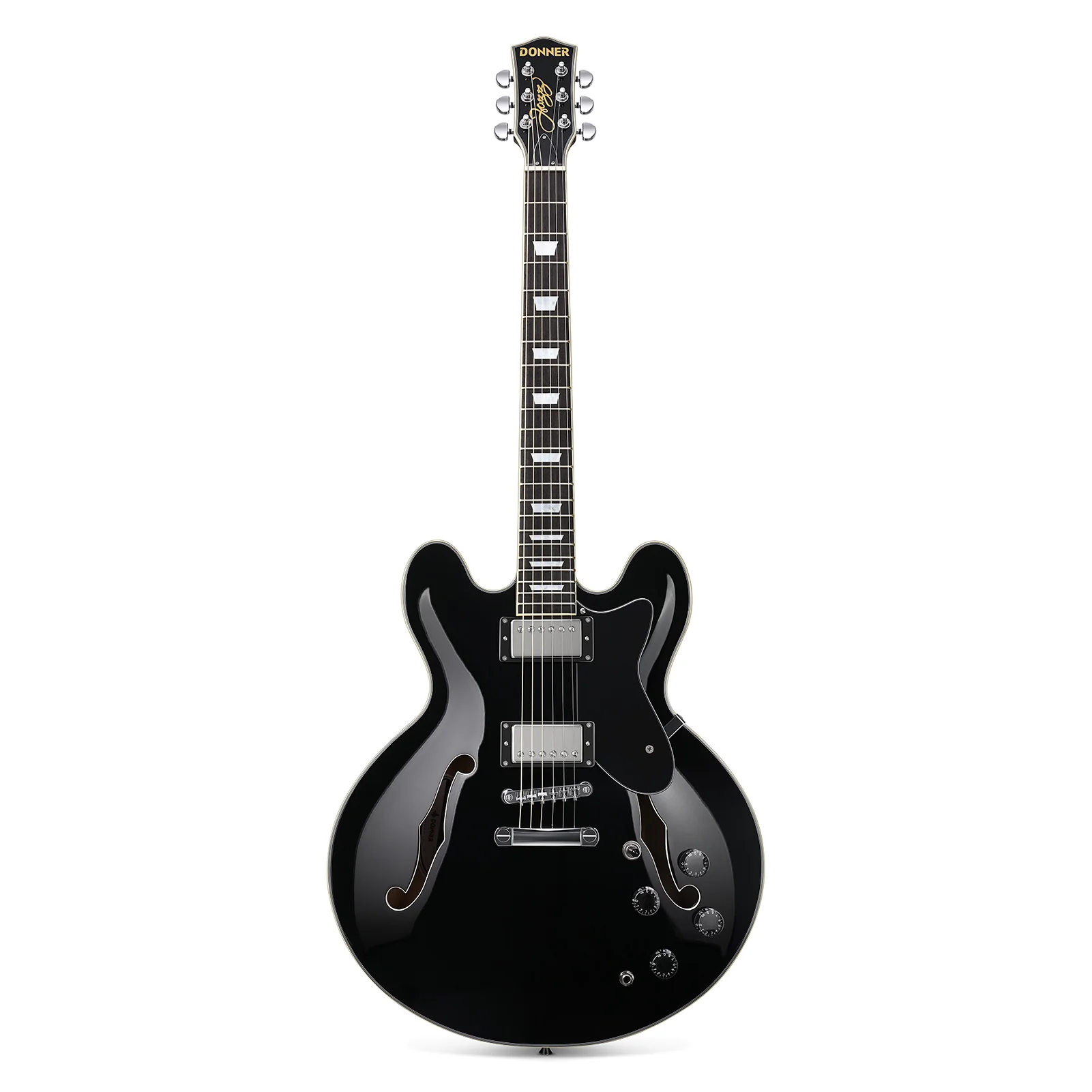 Donner DJP-1000 Jazz E-Gitarre - Image 19