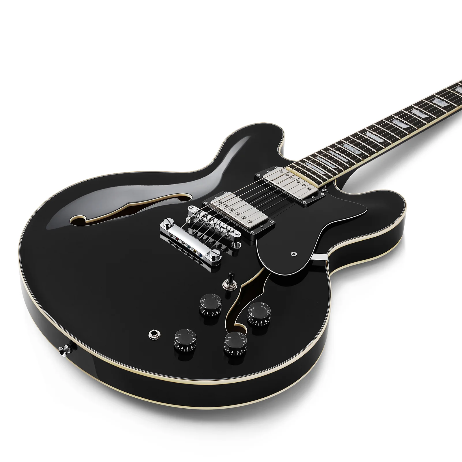 Donner DJP-1000 Jazz E-Gitarre - Image 26