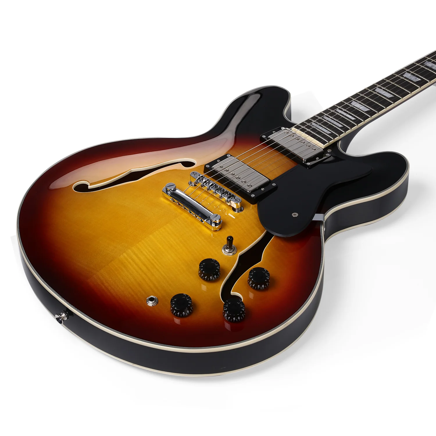 Donner DJP-1000 Jazz E-Gitarre - Image 32