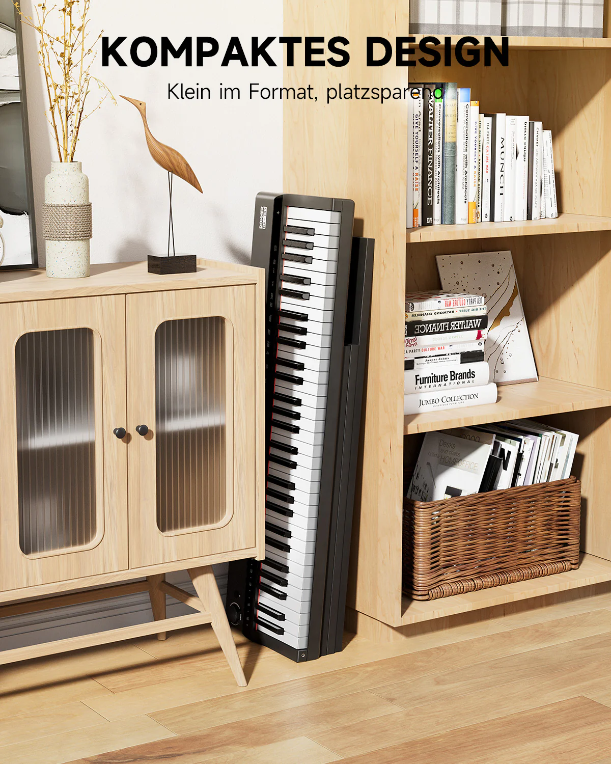Donner DK-10S Multifunktionales 61-Tasten Keyboard-Set - Image 10