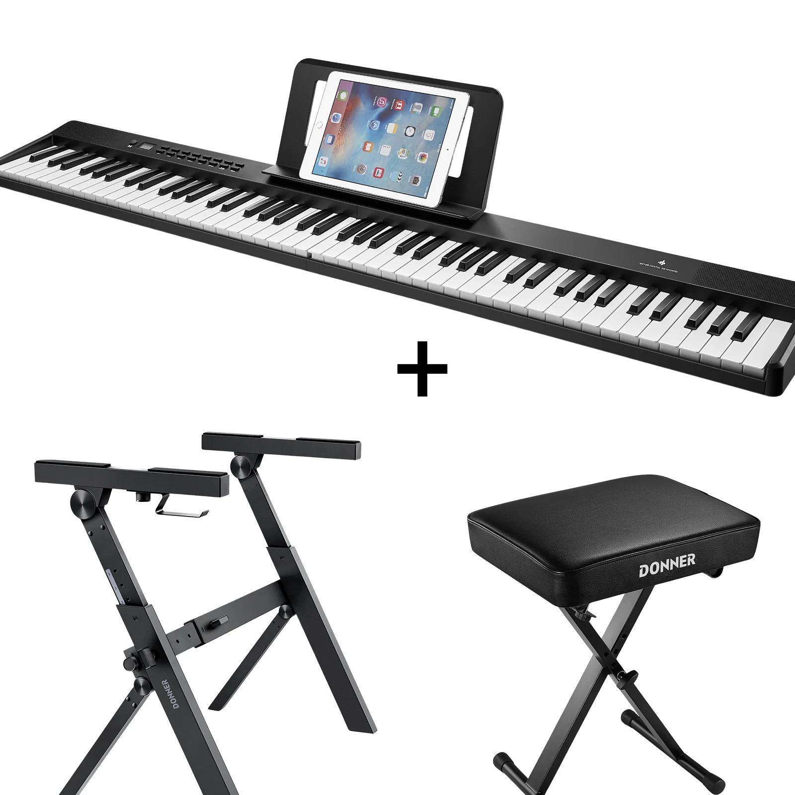 Donner DP-10 Faltbares Tragbares Digital Piano - Image 3