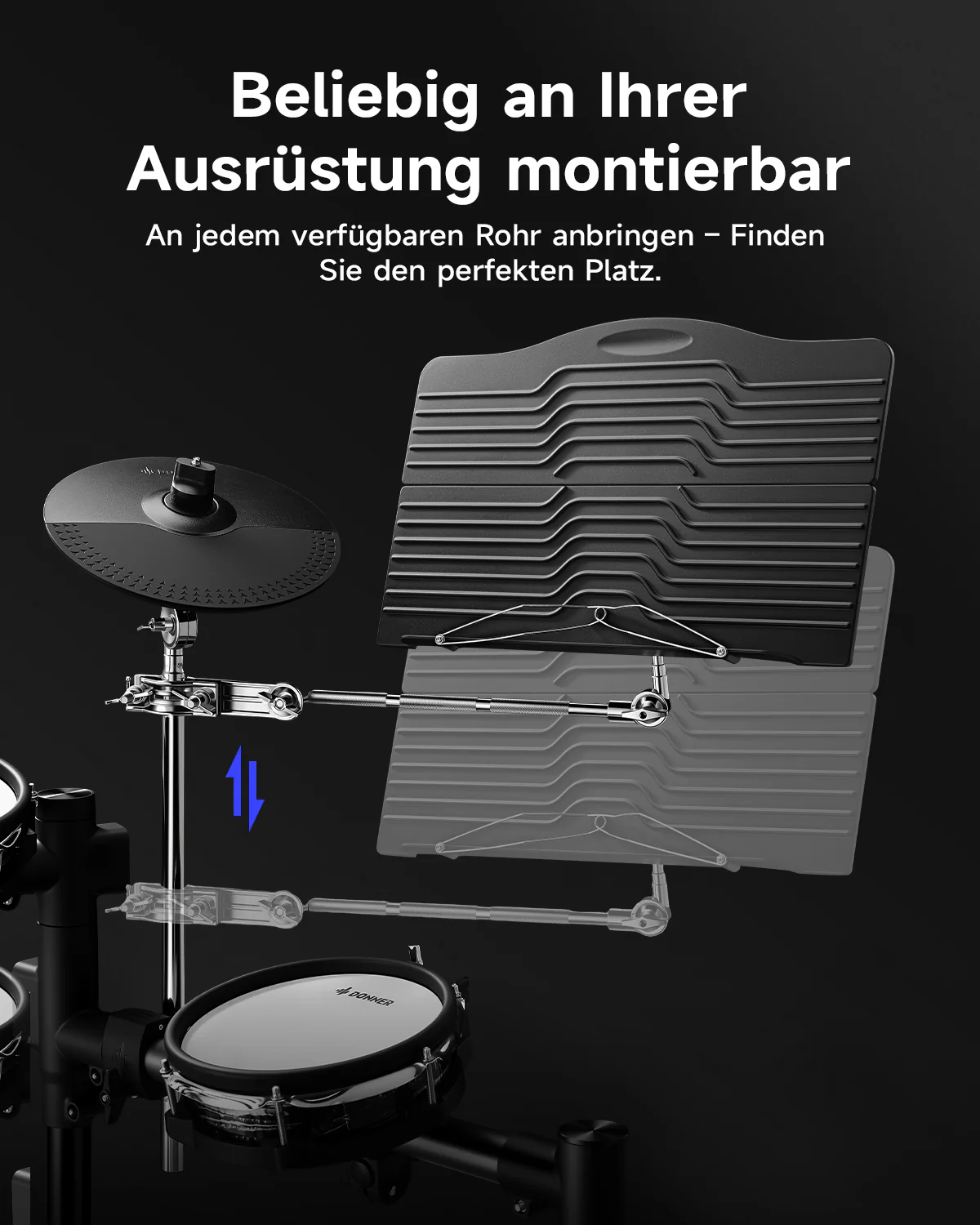 Donner Drum Notenständer - Image 5