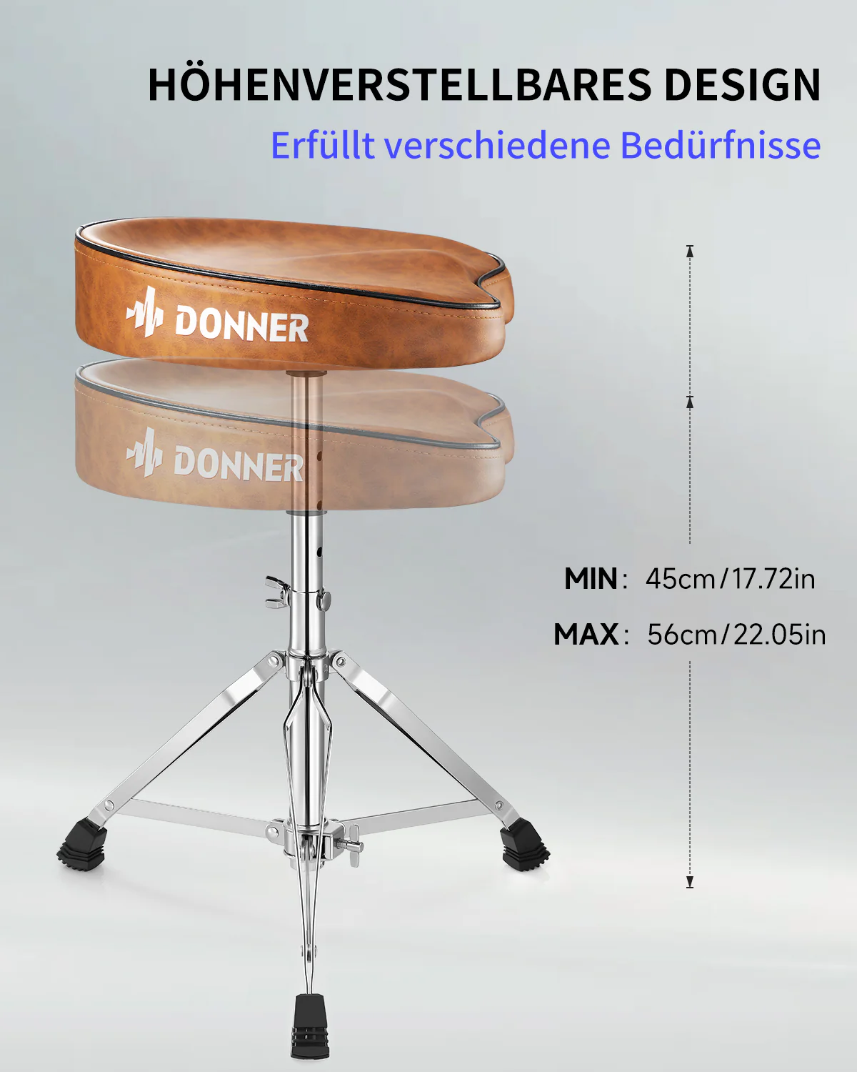 Donner DT-50 Drumhocker - Image 4