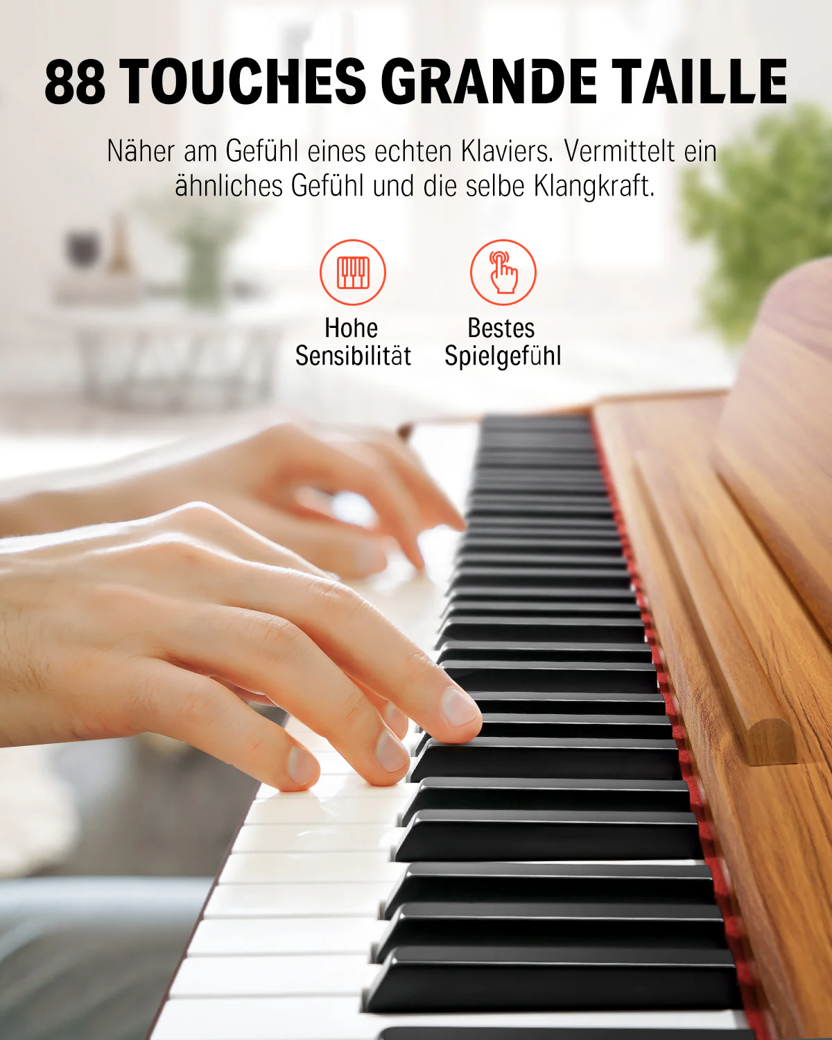 Donner DDP-80 Digital piano im Holzdesign - Image 16