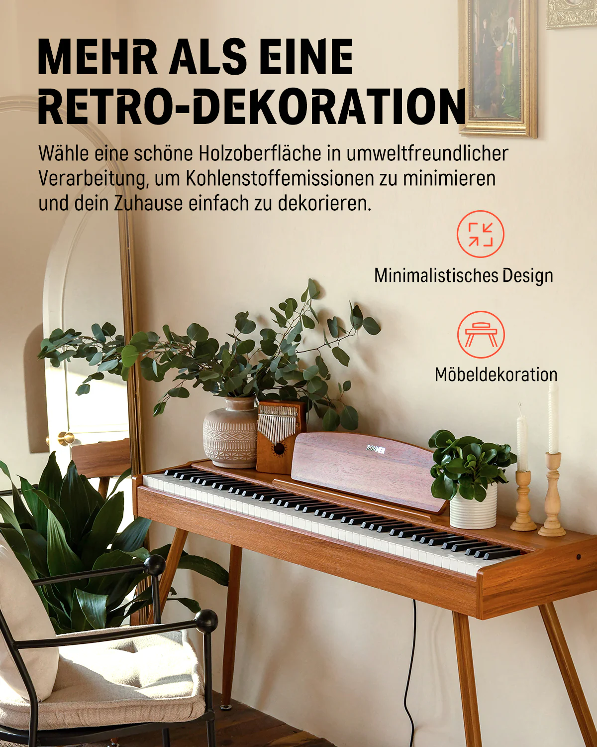Donner DDP-80 Digital piano im Holzdesign - Image 65