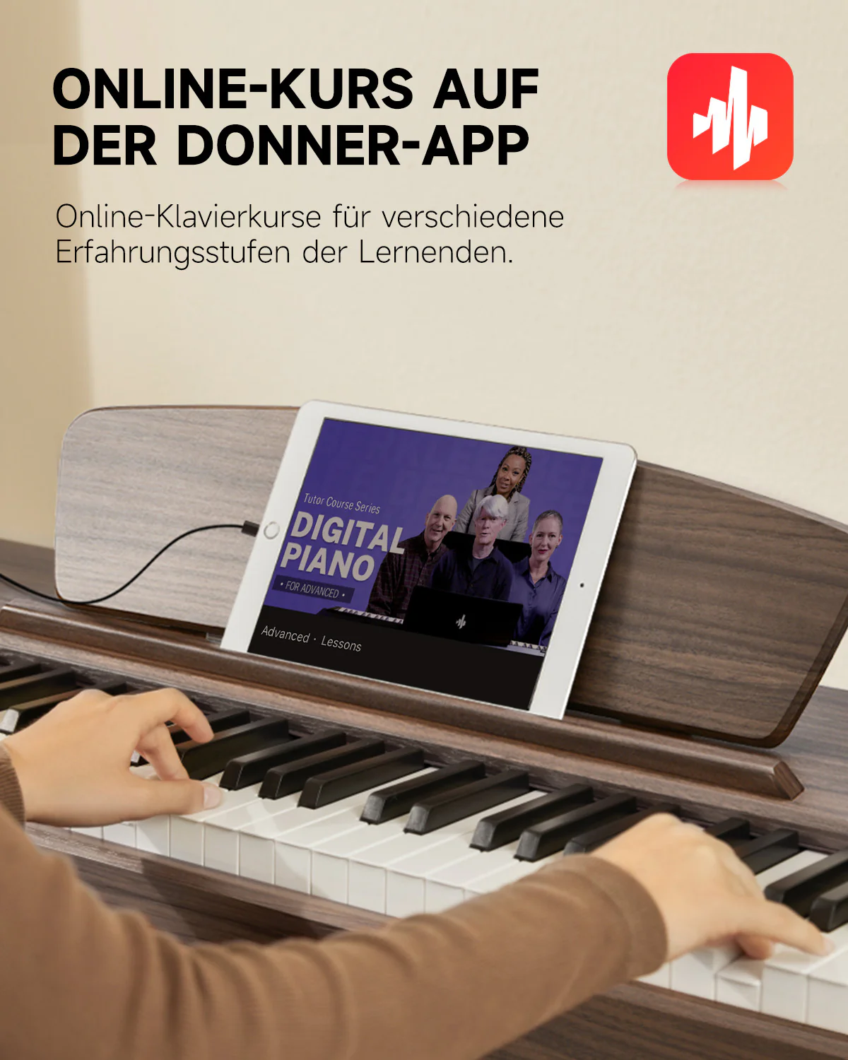 Donner DDP-80 Digital piano im Holzdesign - Image 86