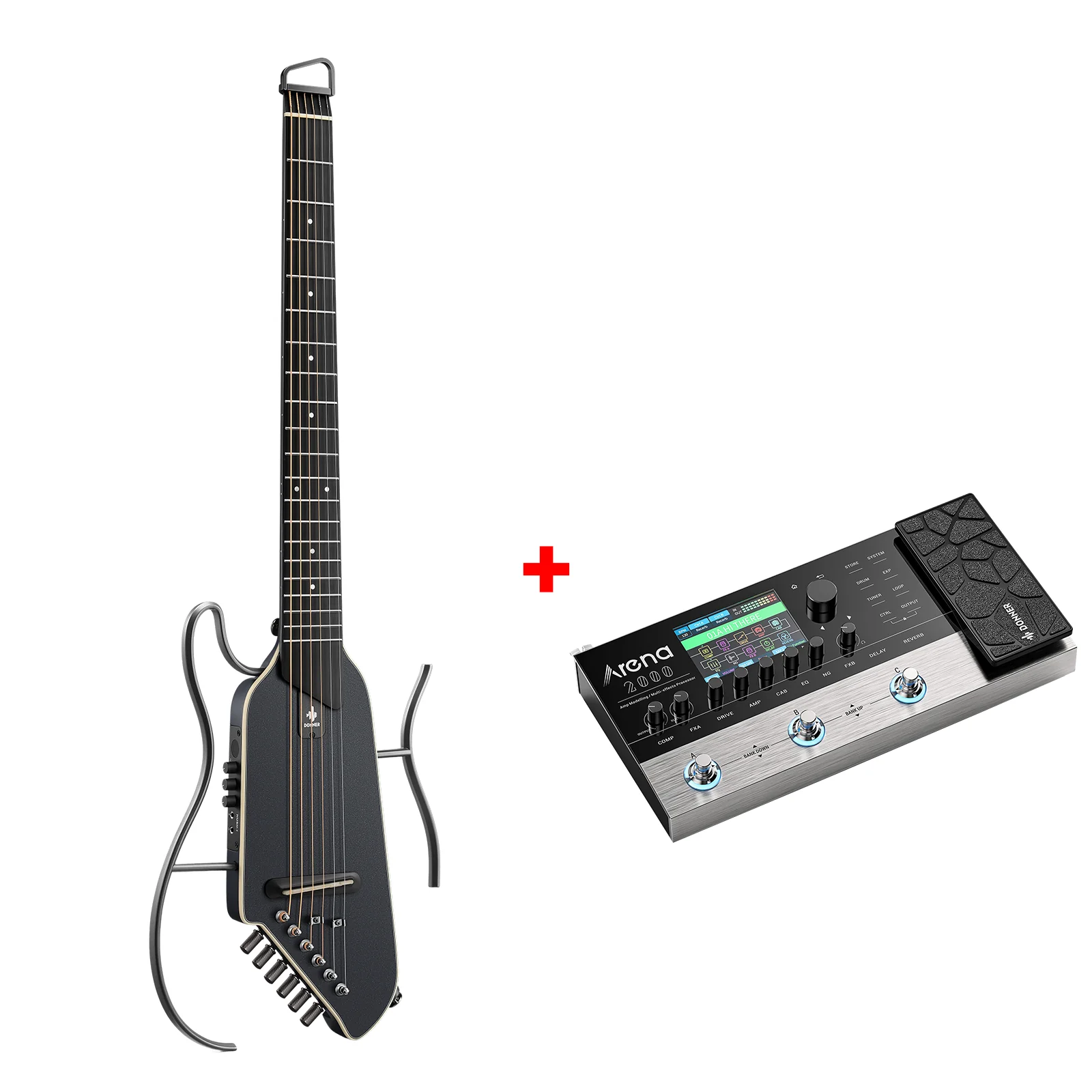 Donner HUSH™ I EVO2 Ultraleicht Unterwegs Reisegitarre - Image 27