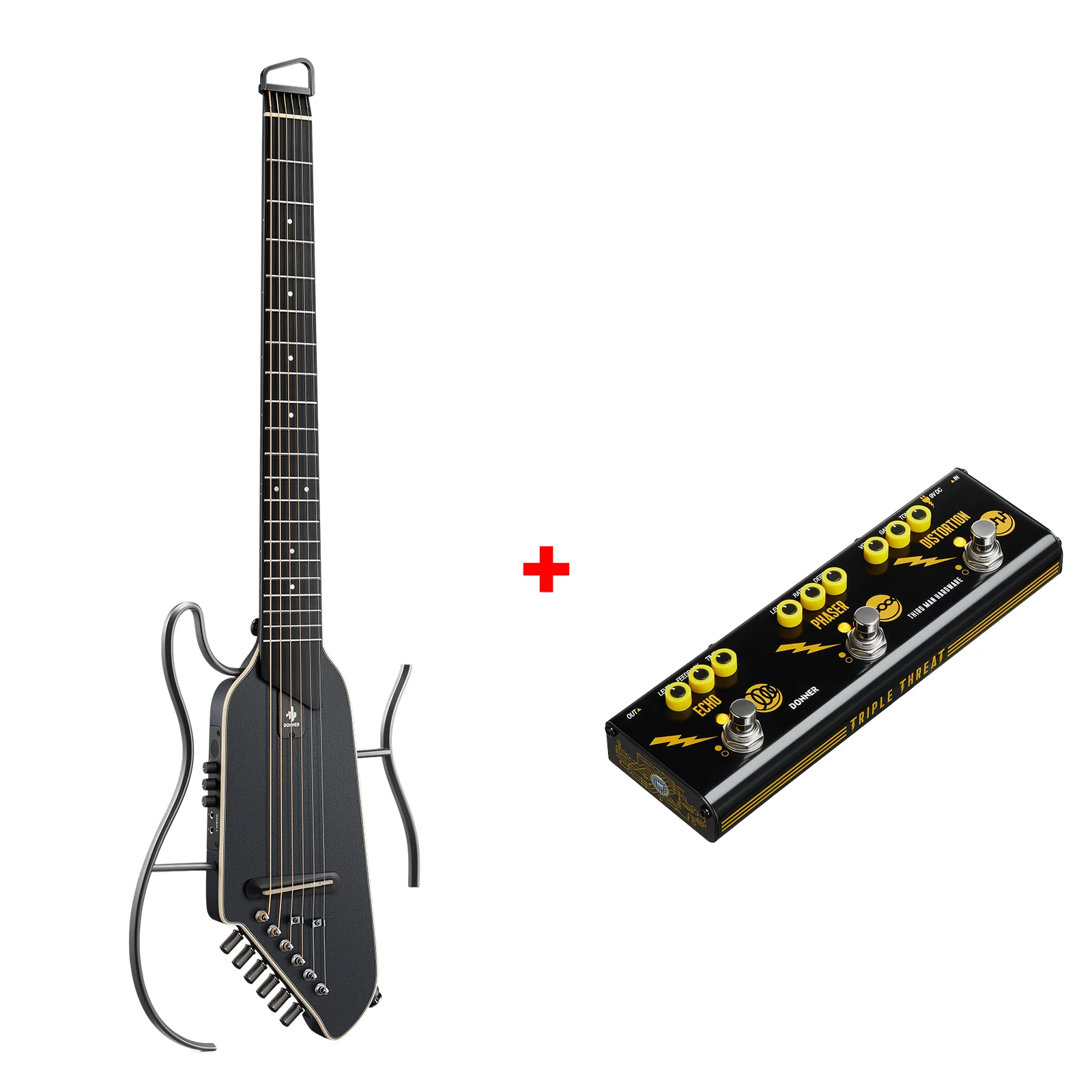 Donner HUSH™ I EVO2 Ultraleicht Unterwegs Reisegitarre - Image 28