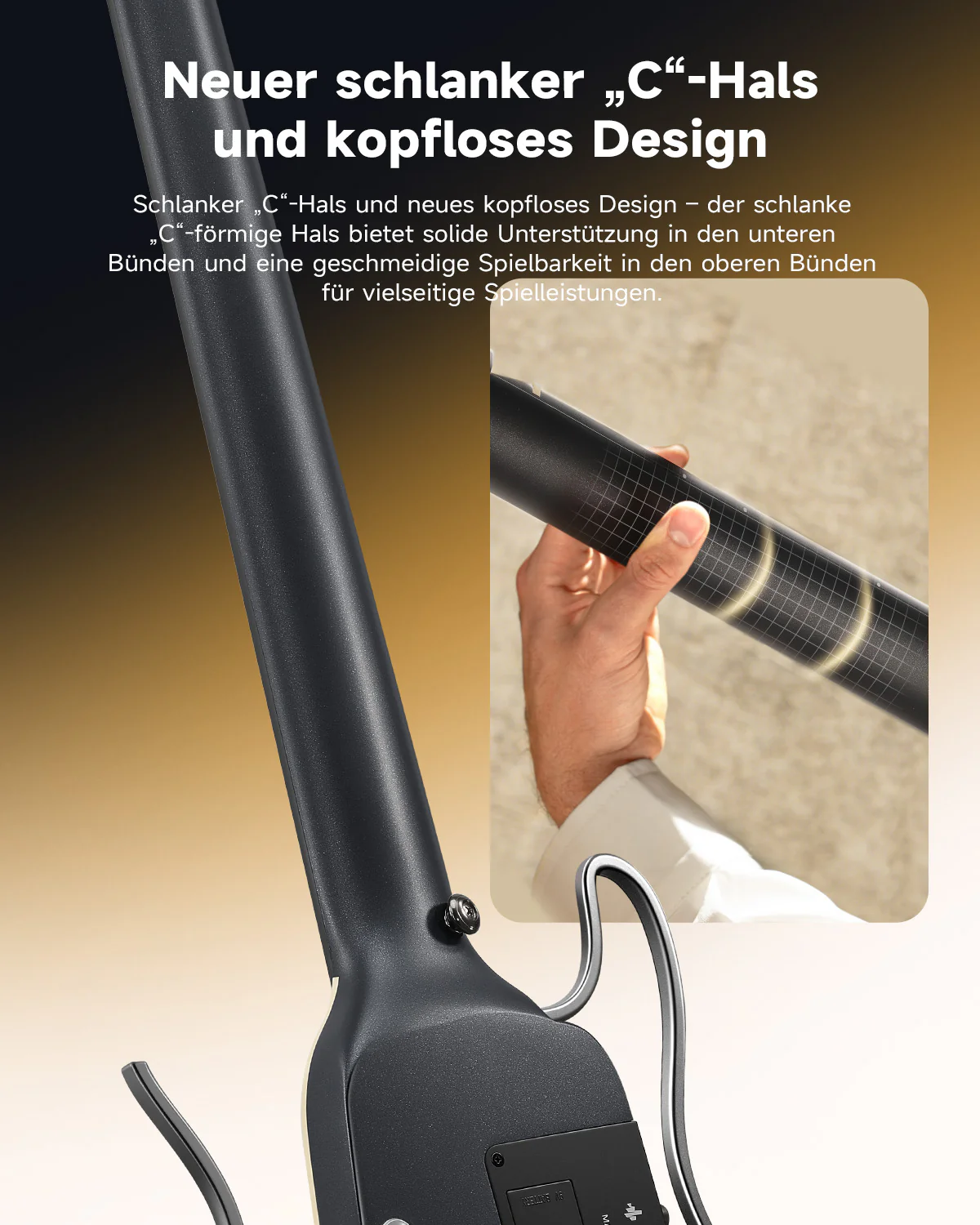 Donner HUSH™ I EVO2 Ultraleicht Unterwegs Reisegitarre - Image 33