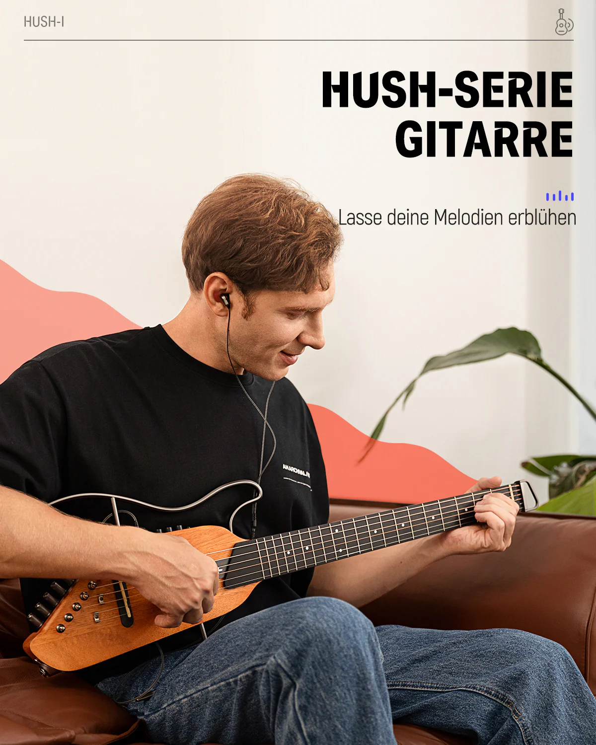 Donner HUSH™ I EVO2 Ultraleicht Unterwegs Reisegitarre - Image 52