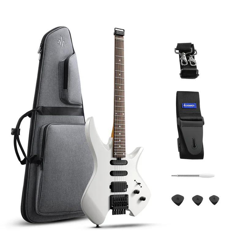 Donner HLX-500 Headless E-Gitarre【ursprüngliches Modell NHL-500】 - Image 19