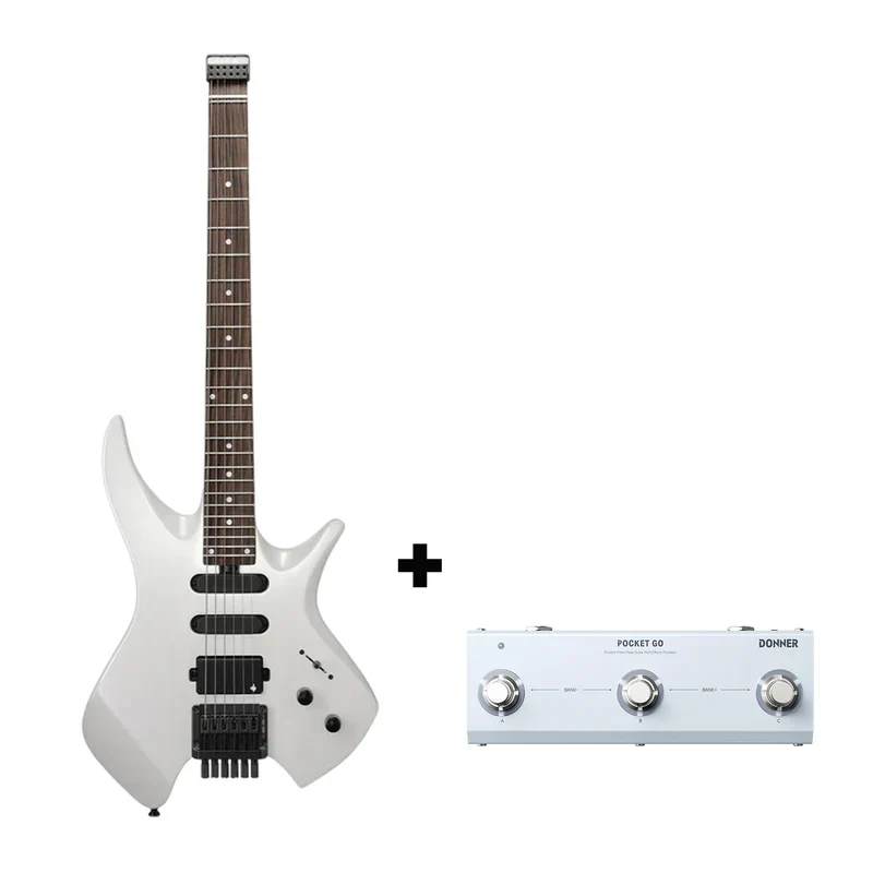 Donner HLX-500 Headless E-Gitarre【ursprüngliches Modell NHL-500】 - Image 22