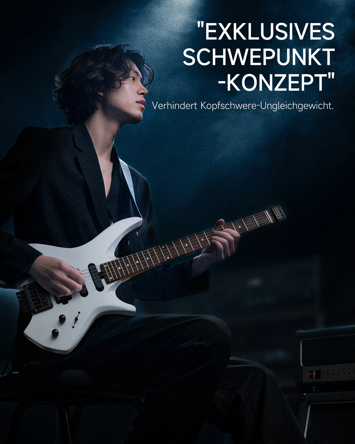 Donner HLX-500 Headless E-Gitarre【ursprüngliches Modell NHL-500】 - Image 28