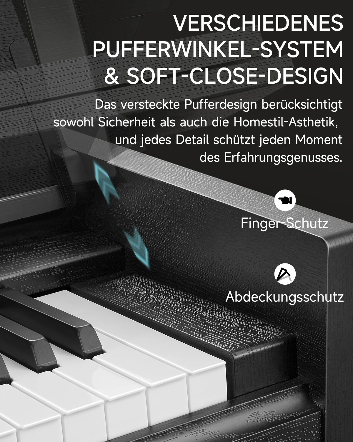 【Klavier + Bank gratis】Donner DDP-90 PRO Home Digital Piano - Image 16