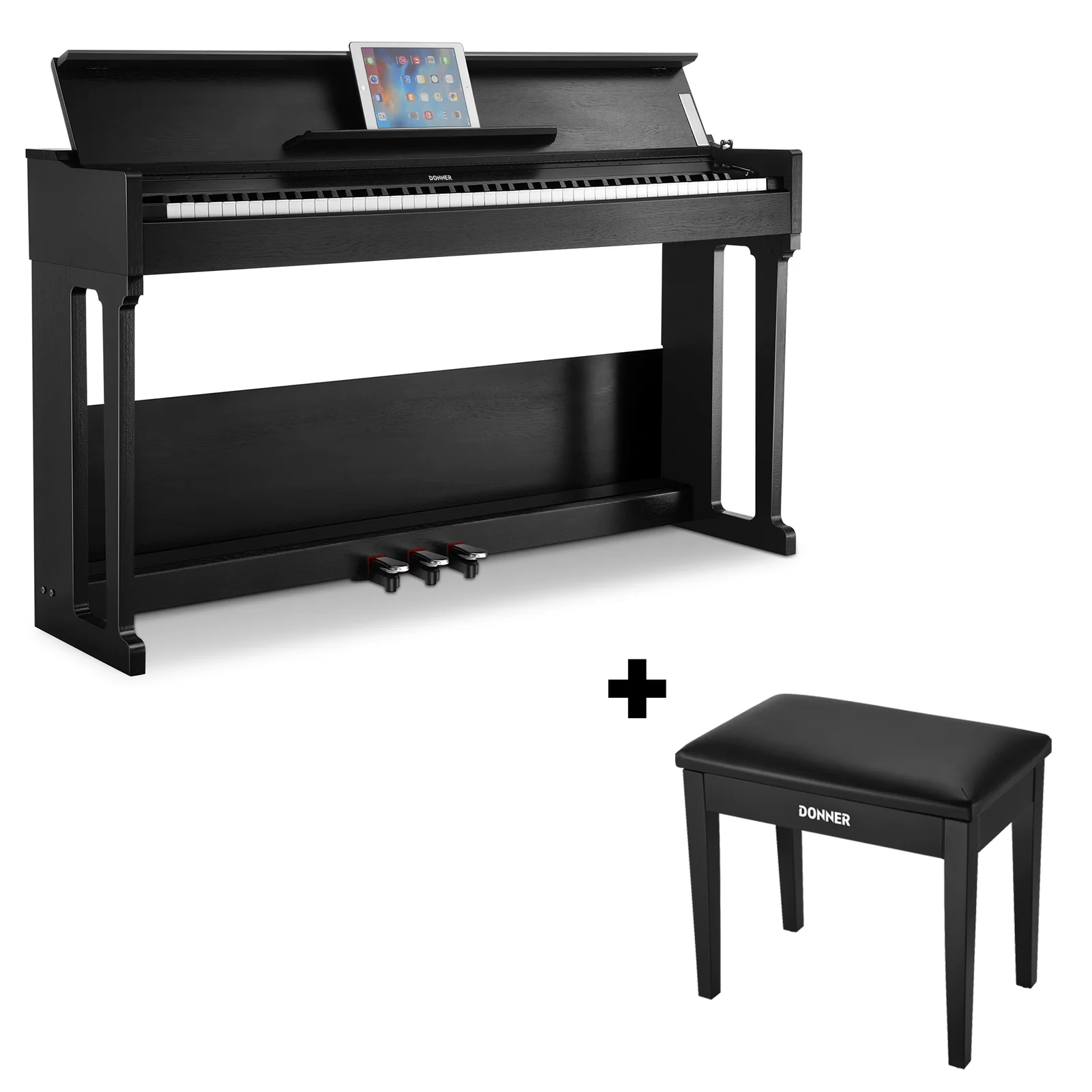 【Klavier + Bank gratis】Donner DDP-90 PRO Home Digital Piano - Image 23