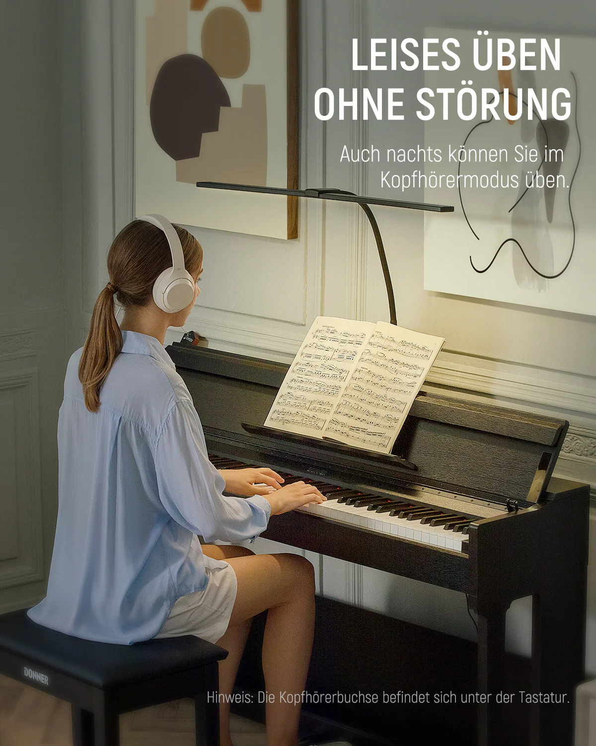 【Klavier + Bank gratis】Donner DDP-90 PRO Home Digital Piano - Image 29