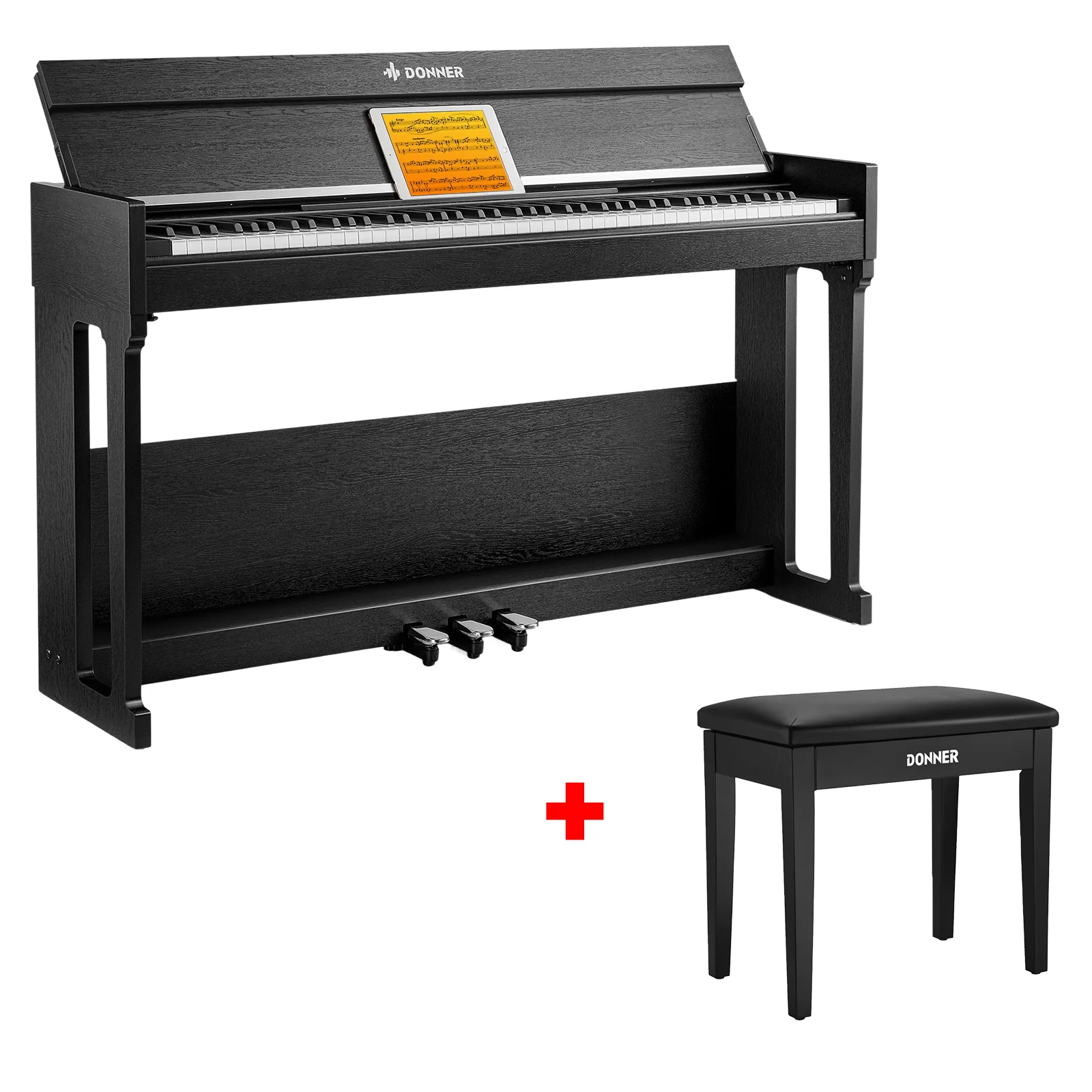 【Klavier + Bank gratis】Donner DDP-90 PRO Home Digital Piano - Image 3