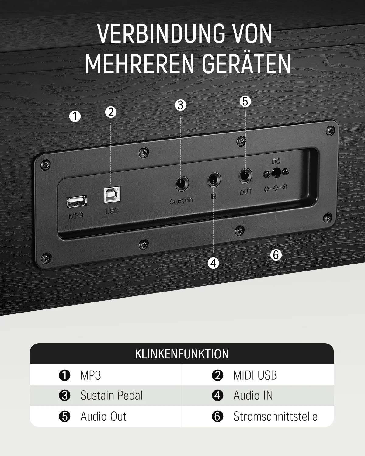 【Klavier + Bank gratis】Donner DDP-90 PRO Home Digital Piano - Image 31
