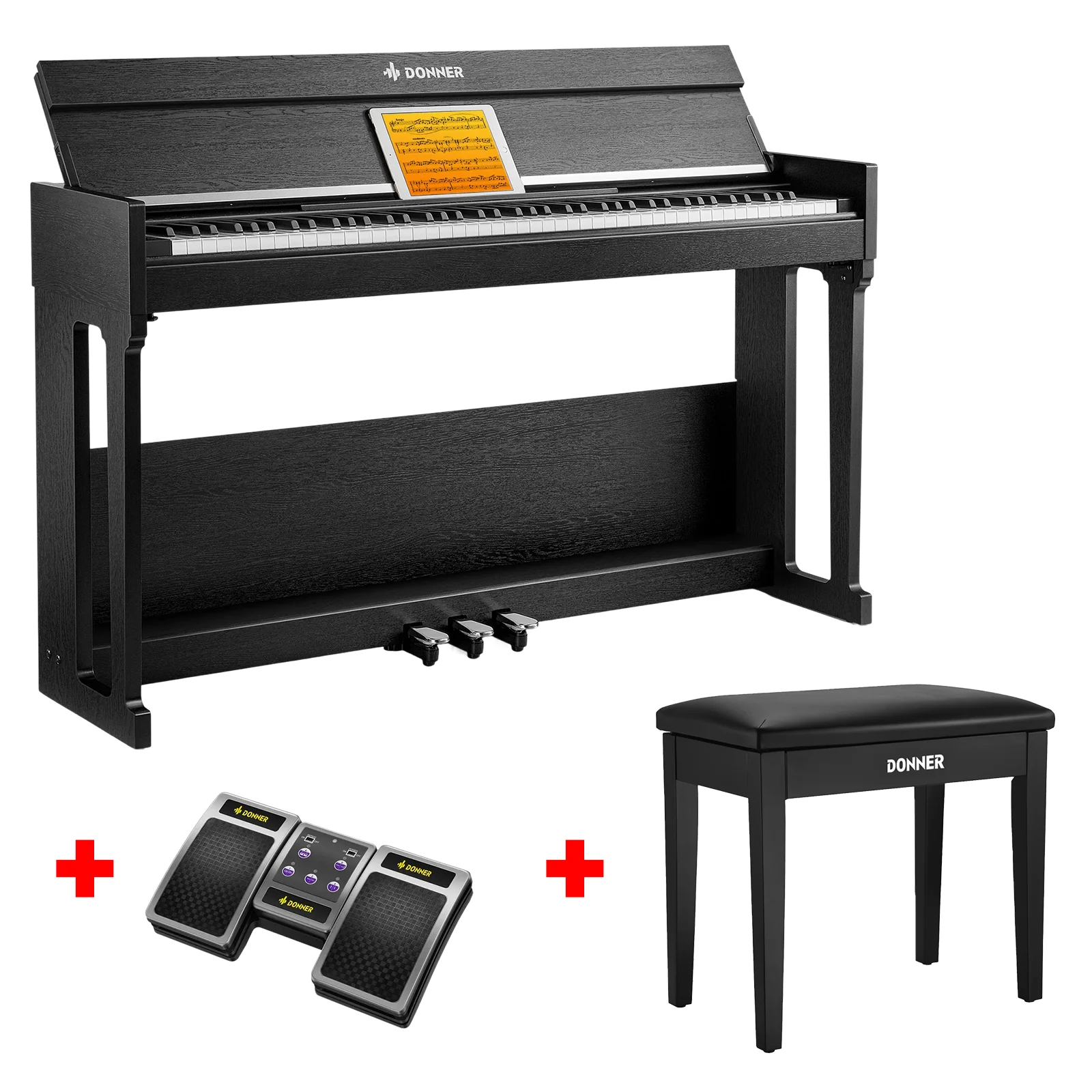 【Klavier + Bank gratis】Donner DDP-90 PRO Home Digital Piano - Image 4